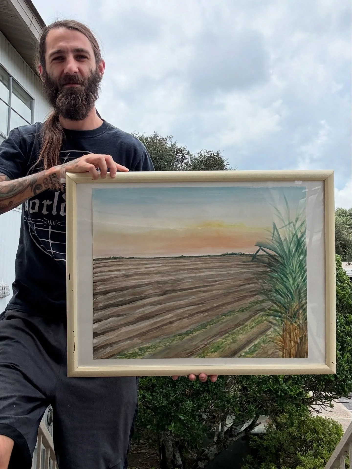 “Sunset in Cane Field”
16x20” Watercolor Painting
Reference photo taken in New Iberia, LA
Now available, plus more. Shop at β¬οΈ
https://www.ethanlohr.com/shop