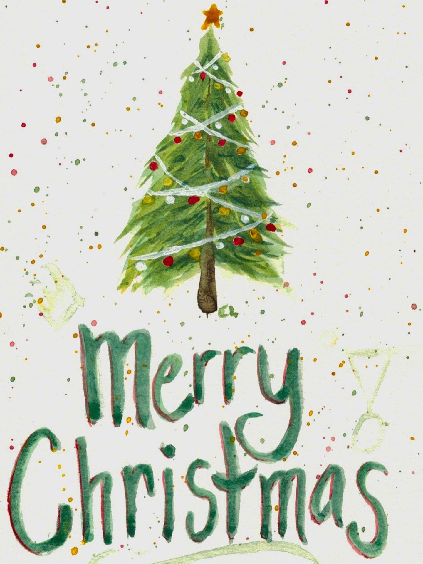 A couple of Christmas cards I painted. Prints and merch available on my Redbubble store (linked below). Thanks for viewing. 😀🎅🎄 

https://www.redbubble.com/people/easyprints337/shop?artistUserName=EasyPrints337&amp;collections=3808875&amp;iaCode=a