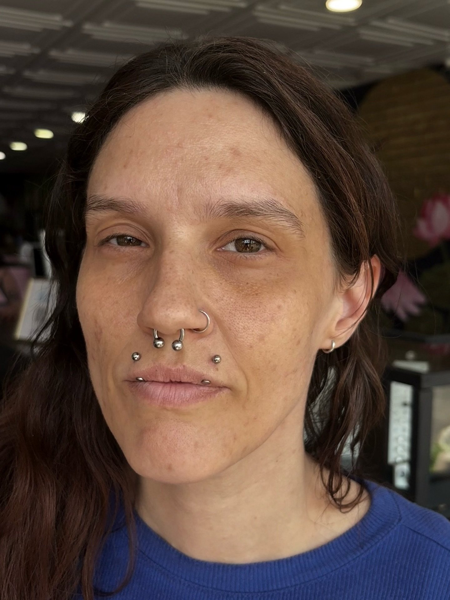 Downsized set of Angel Fangs that I pierced a few weeks ago 😀🧛&zwj;♀️ @nomasterstattoo.la