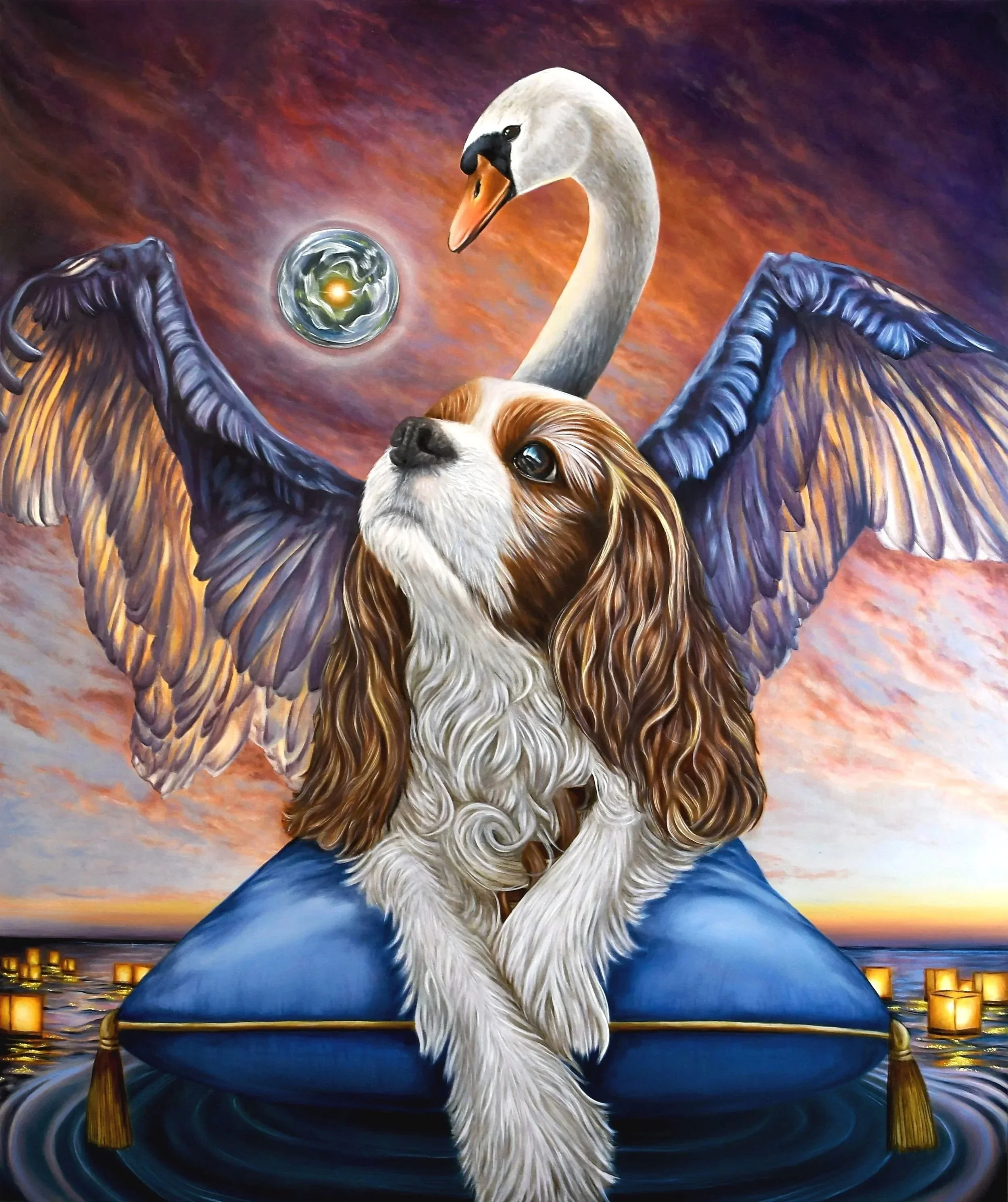 Dobby, oil on panel