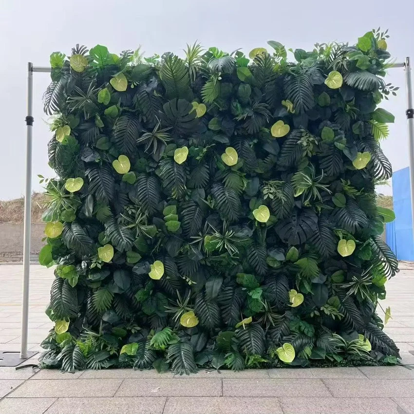 Wild Vibes: Bring the wild to your even with this lush jungle inspired backdrop- layered with tropical foliage for the perfect safari, island, or adventure theme.