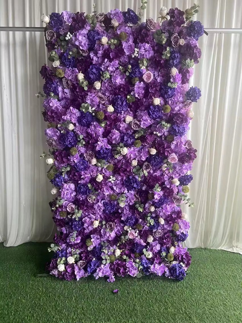 Purple Haze: Layers of floral shades in lavender, plum, and violet for a rich, whimsical vibe.