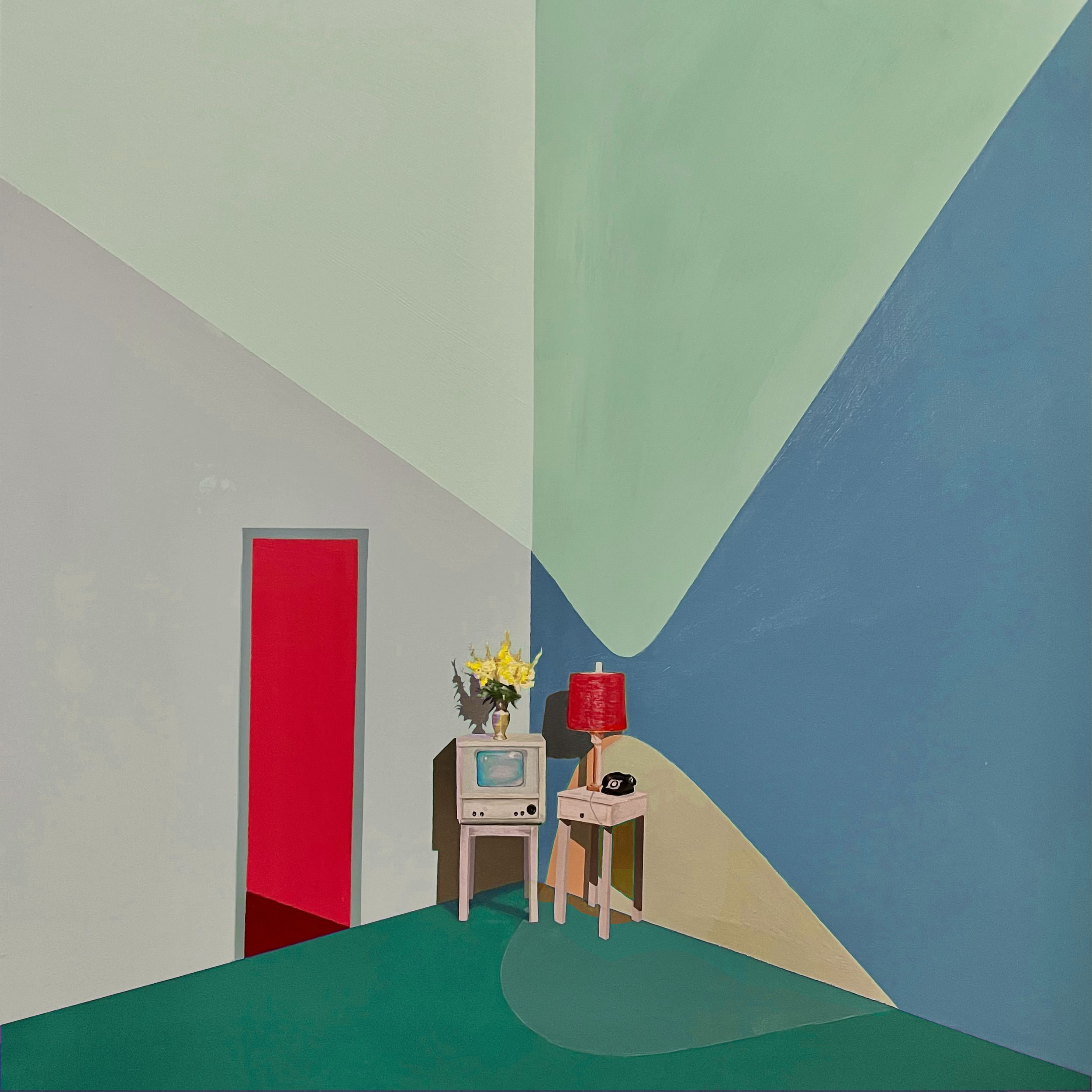 Light Corner | 24 x 24 inches | Acrylic on wood panel | SOLD