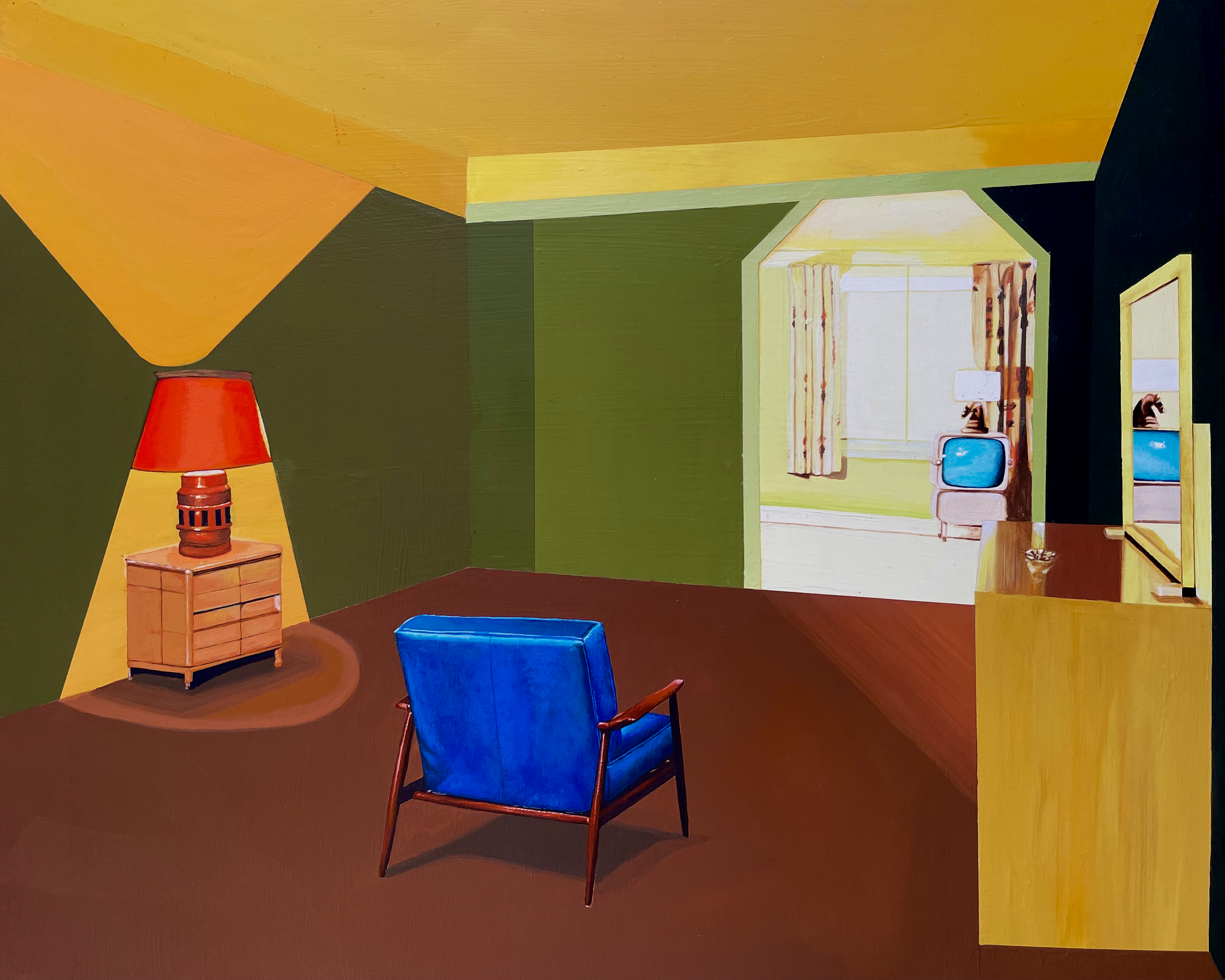 Return | 16 x 20 inches | Acrylic on wood panel | SOLD