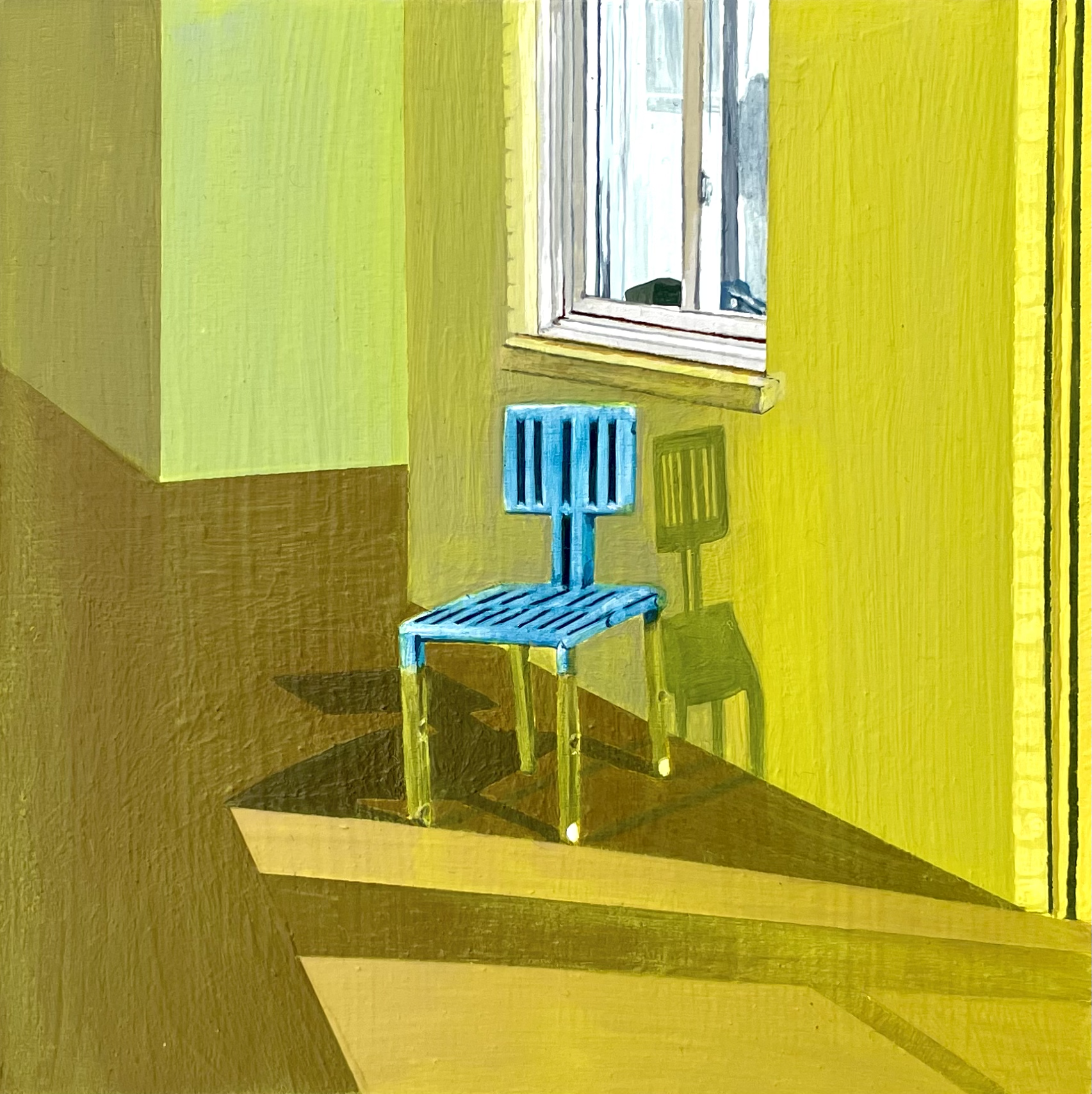 Reflex | 6 x 6 inches | Acrylic on wood panel | SOLD