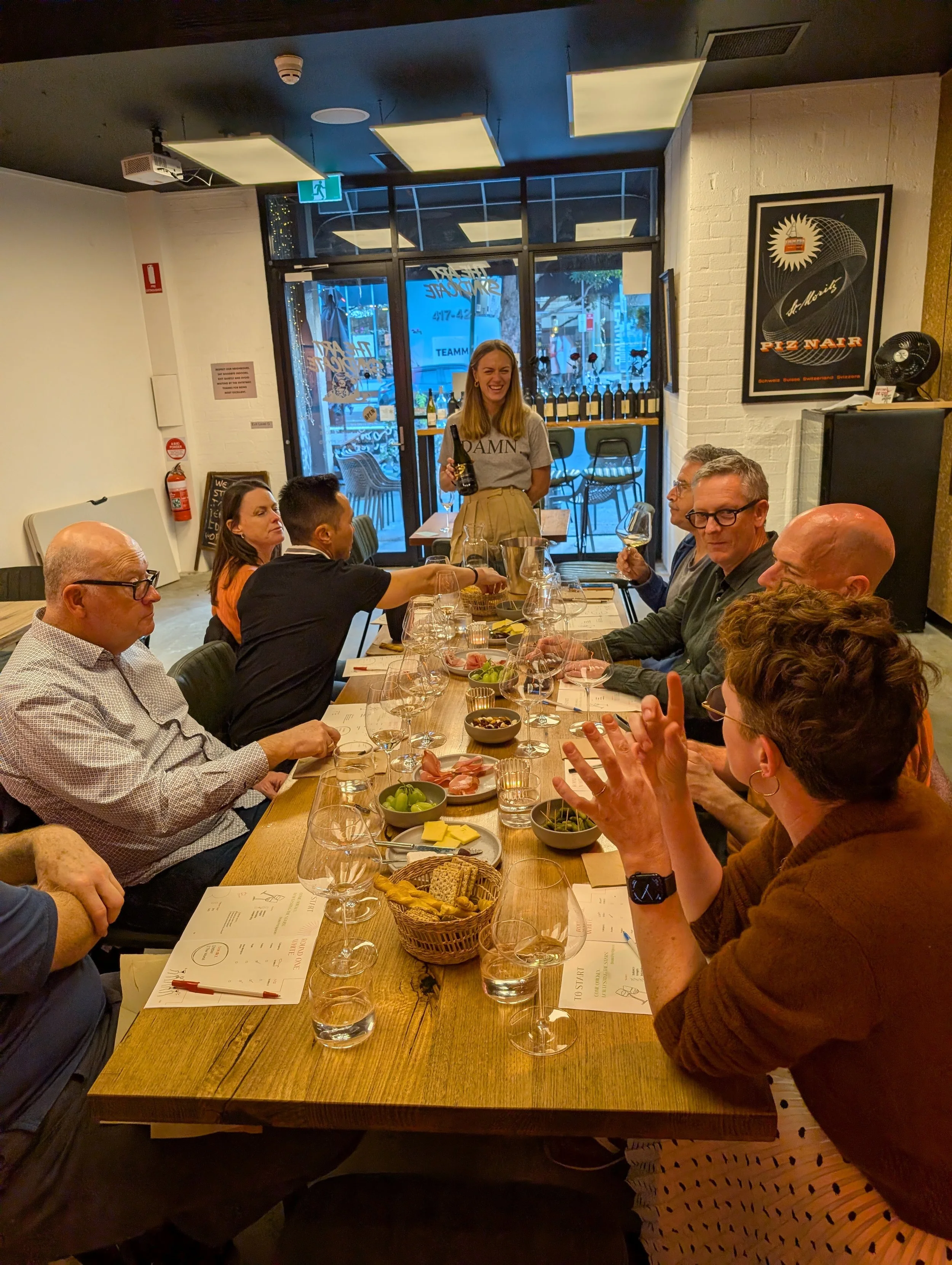 Sip Happens: NSW vs. the World Wine Tasting