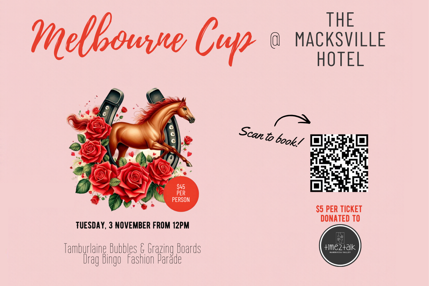Melbourne Cup Sparkling Sampling Session @ Macksville Hotel 
