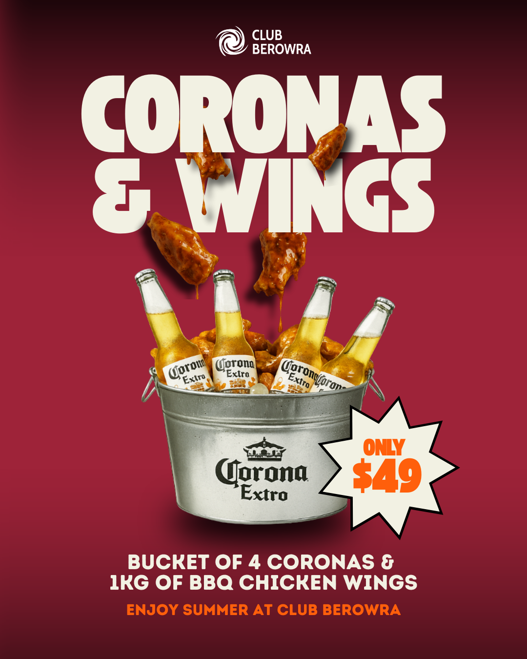 Corona & Wings Summer Special