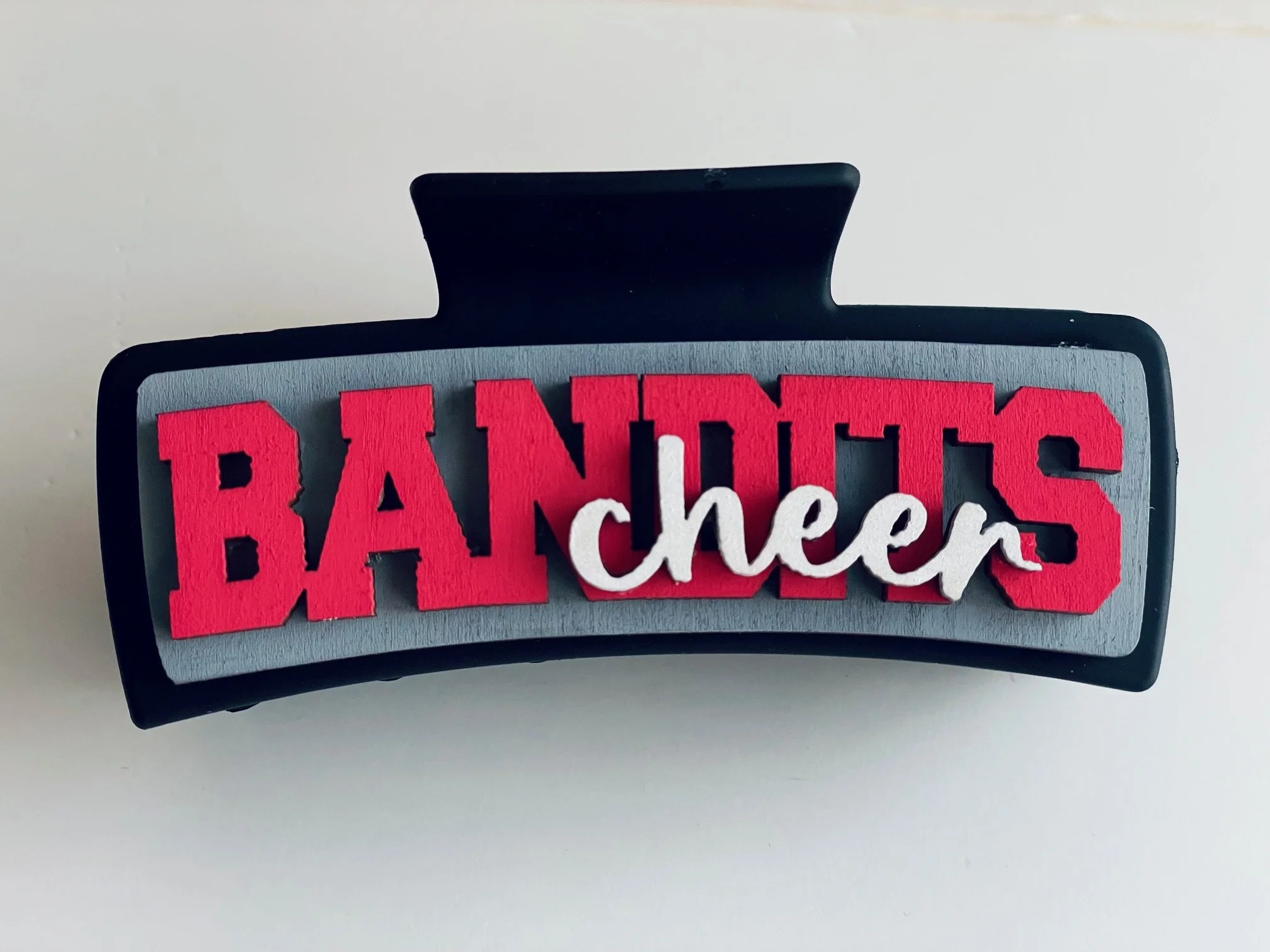 Bandits Cheer Hair Clip