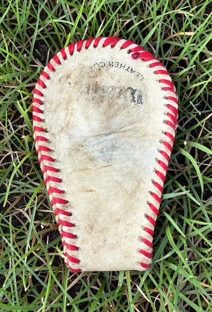 Baseball Money clip - Upcycled