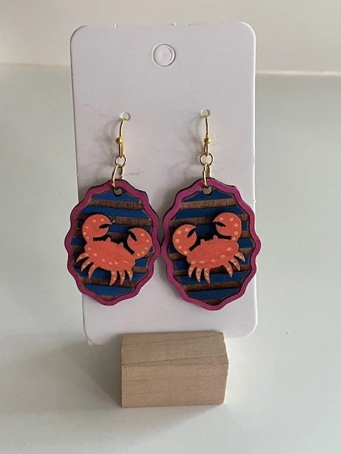 Crab Earrings