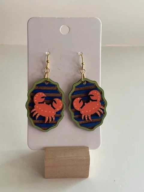 Crab Earrings