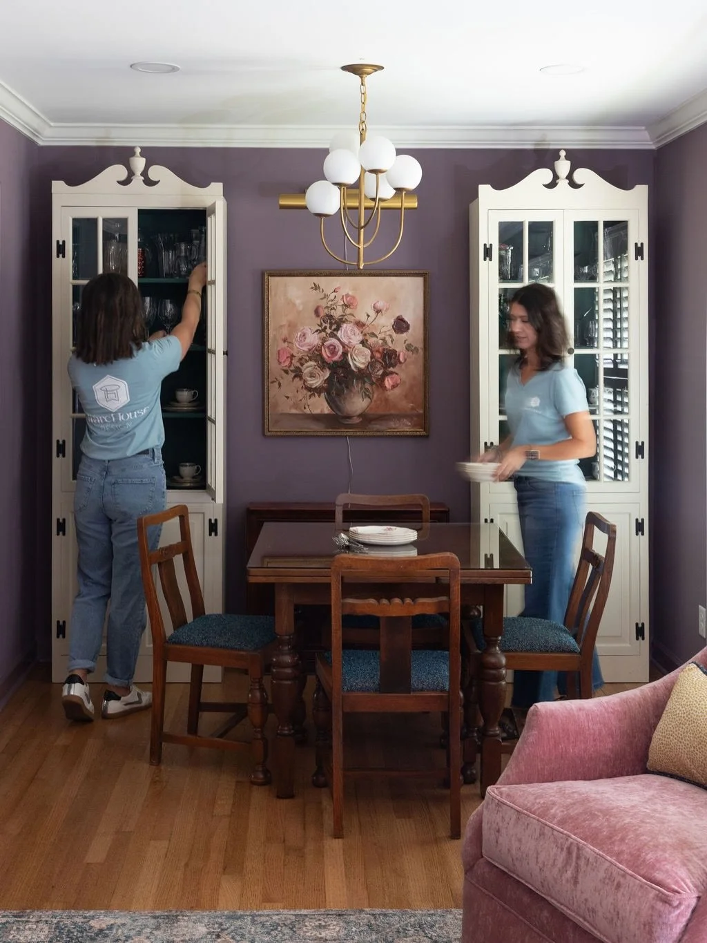 We design your space for you.  Not for your best friend, not your next door neighbor, not social media, or anyone else.  Your space should reflect your story, your interests, your passions.  Did you inherit a family heirloom you love or pick up an in