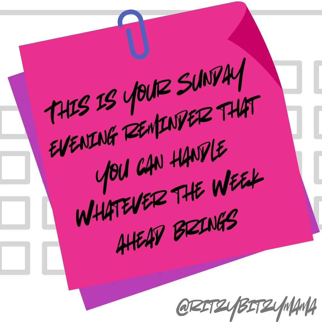 You&rsquo;ve got this!!
#sundayscaries #newweek #newweekahead #yougotthis #affirmations #ritzybitzymama