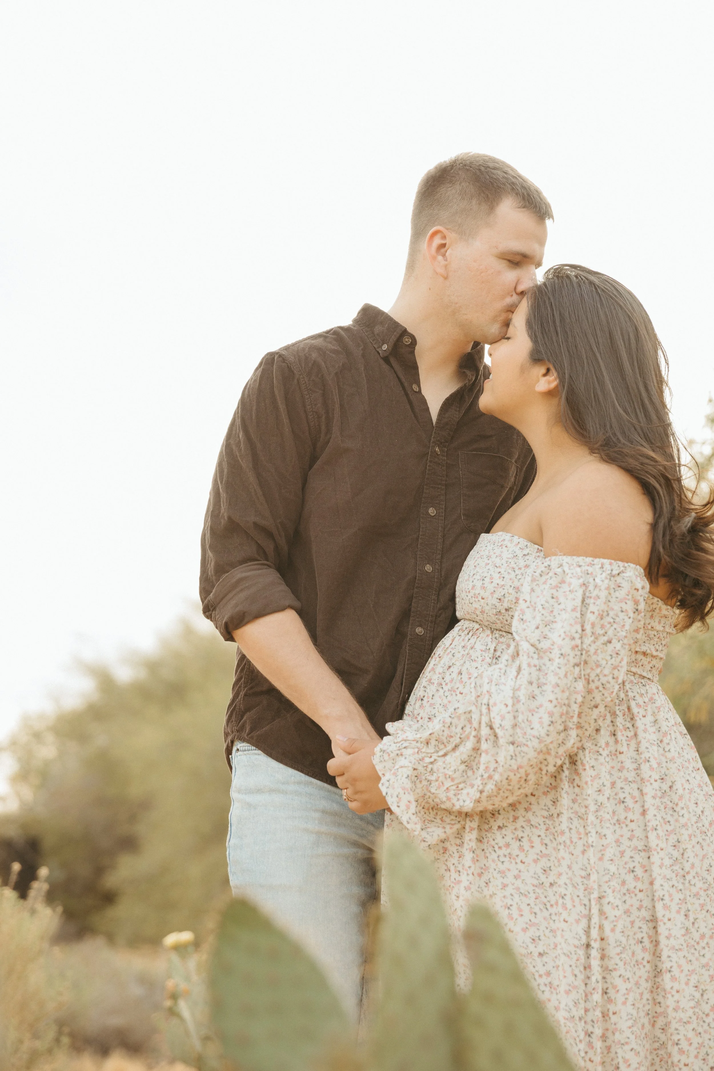 in-home maternity session Tucson
