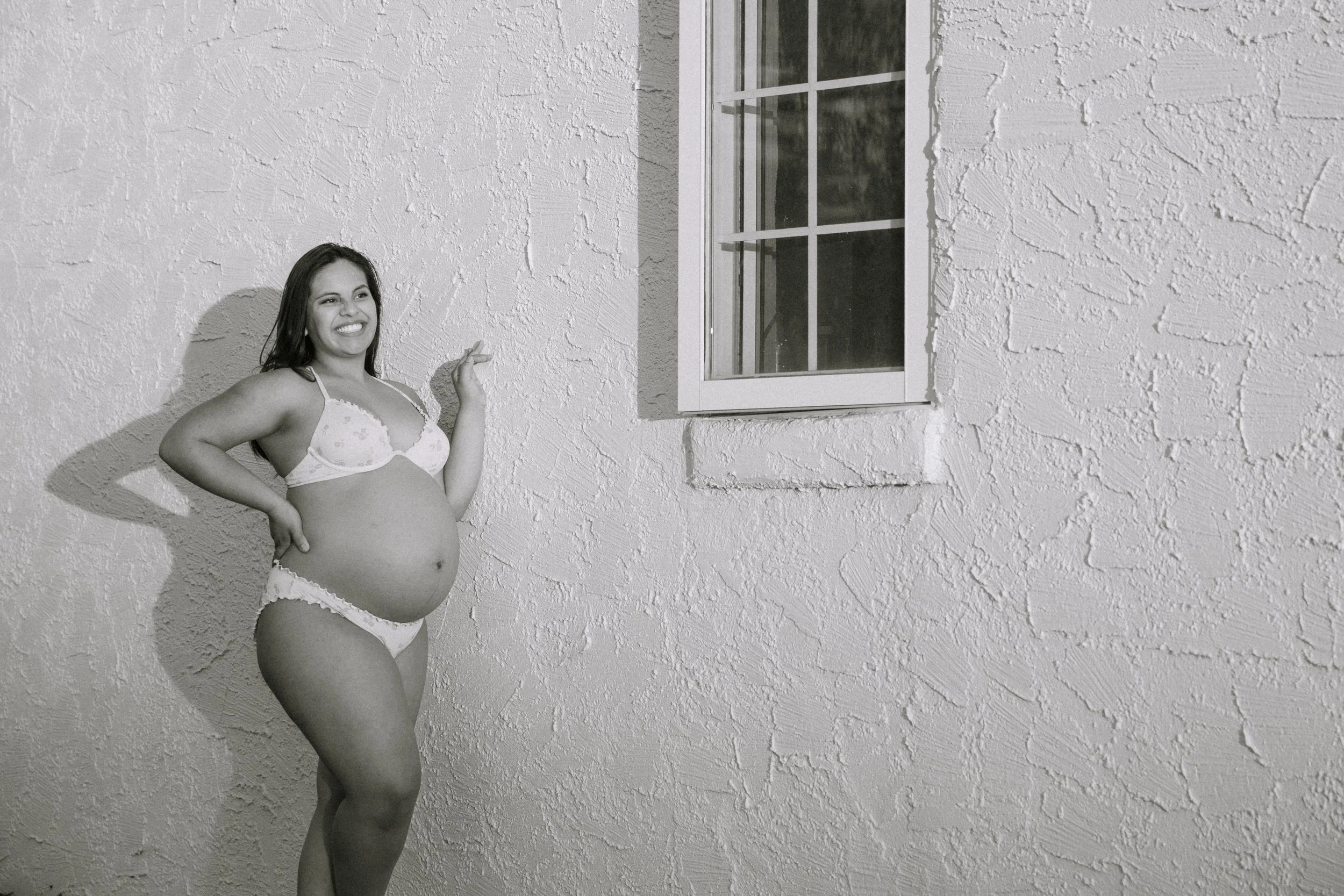 in-home maternity session Tucson