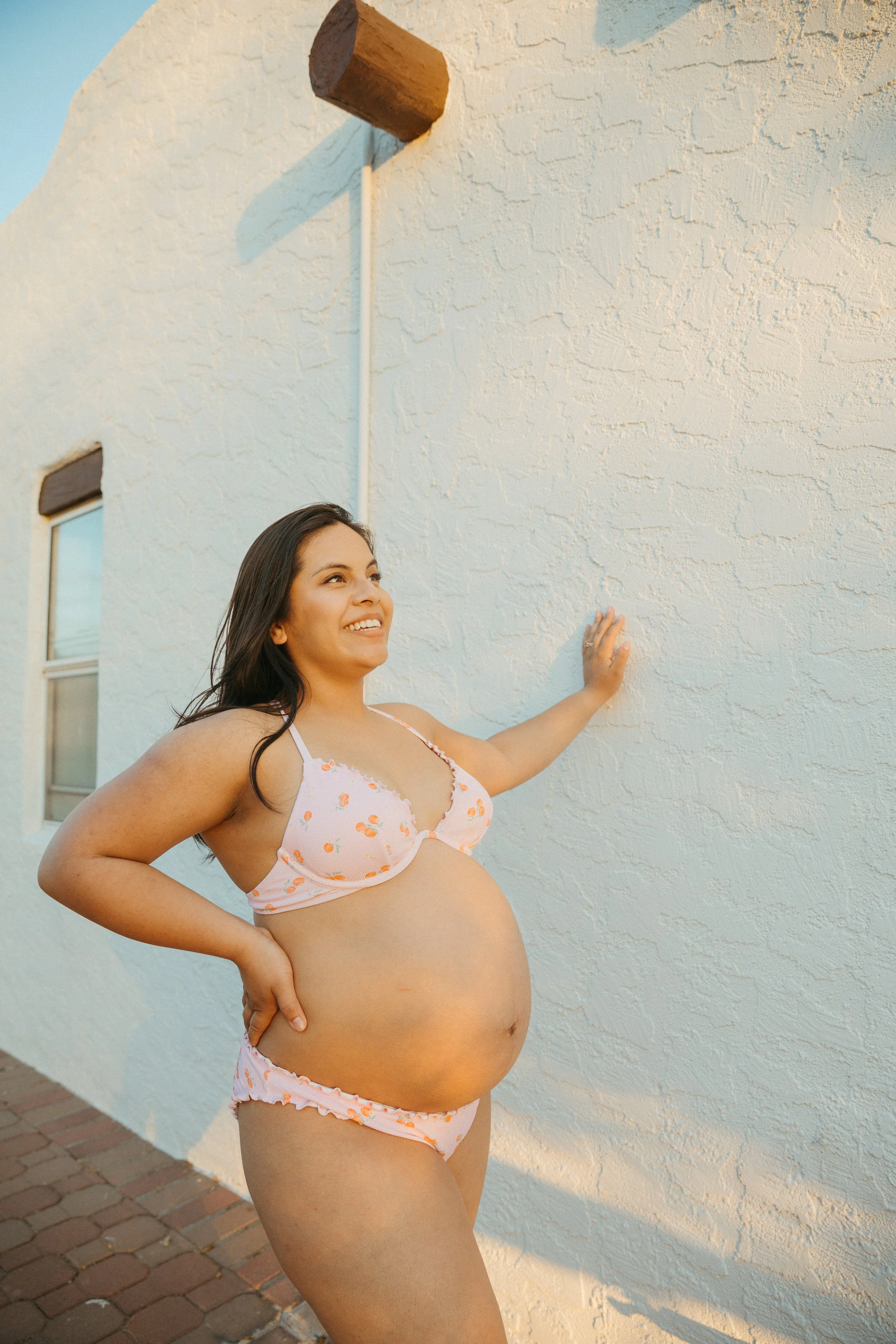 in-home maternity session Tucson