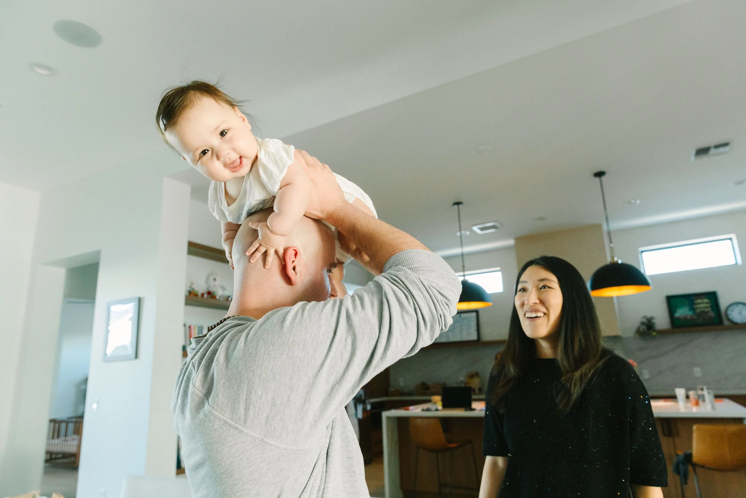 At-Home Baby Photos in Tucson: Almost Seven Months Old