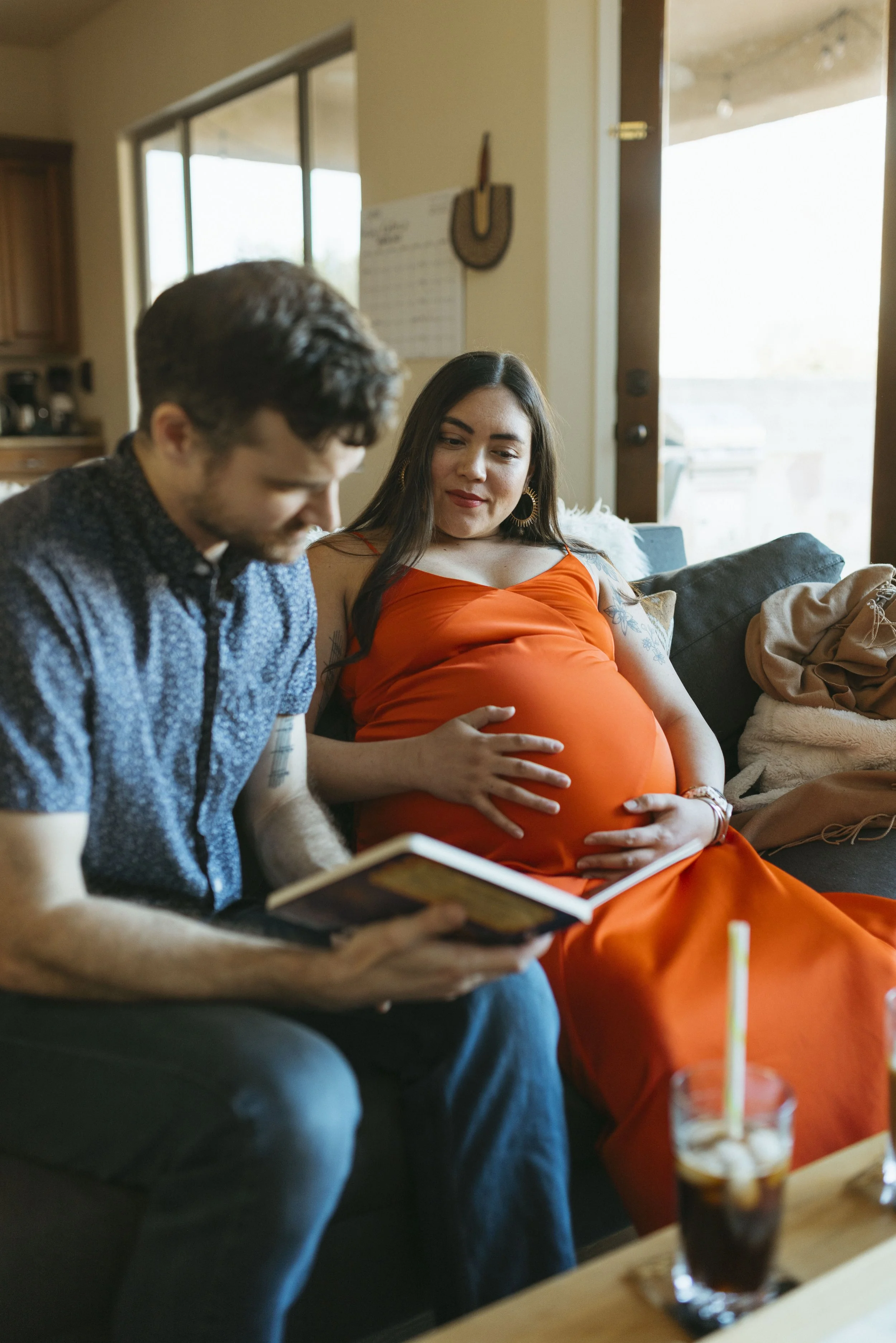 in home maternity photos tucson