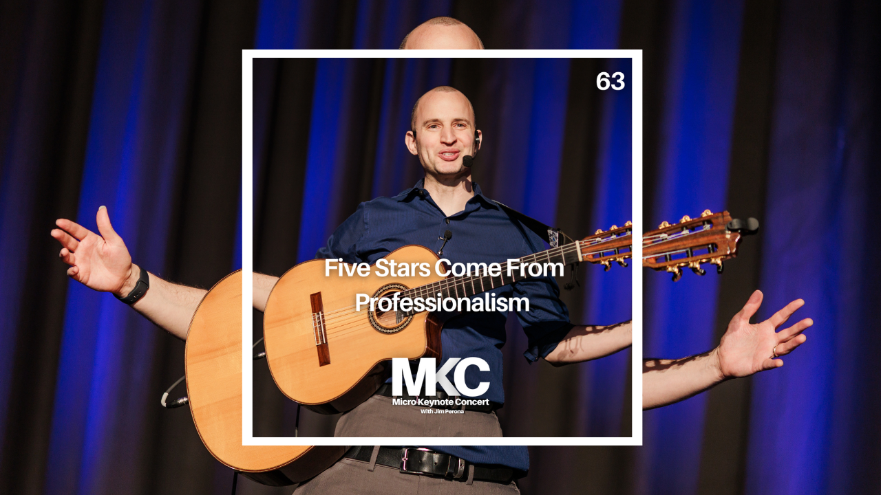 63 - Five Stars Come From Professionalism