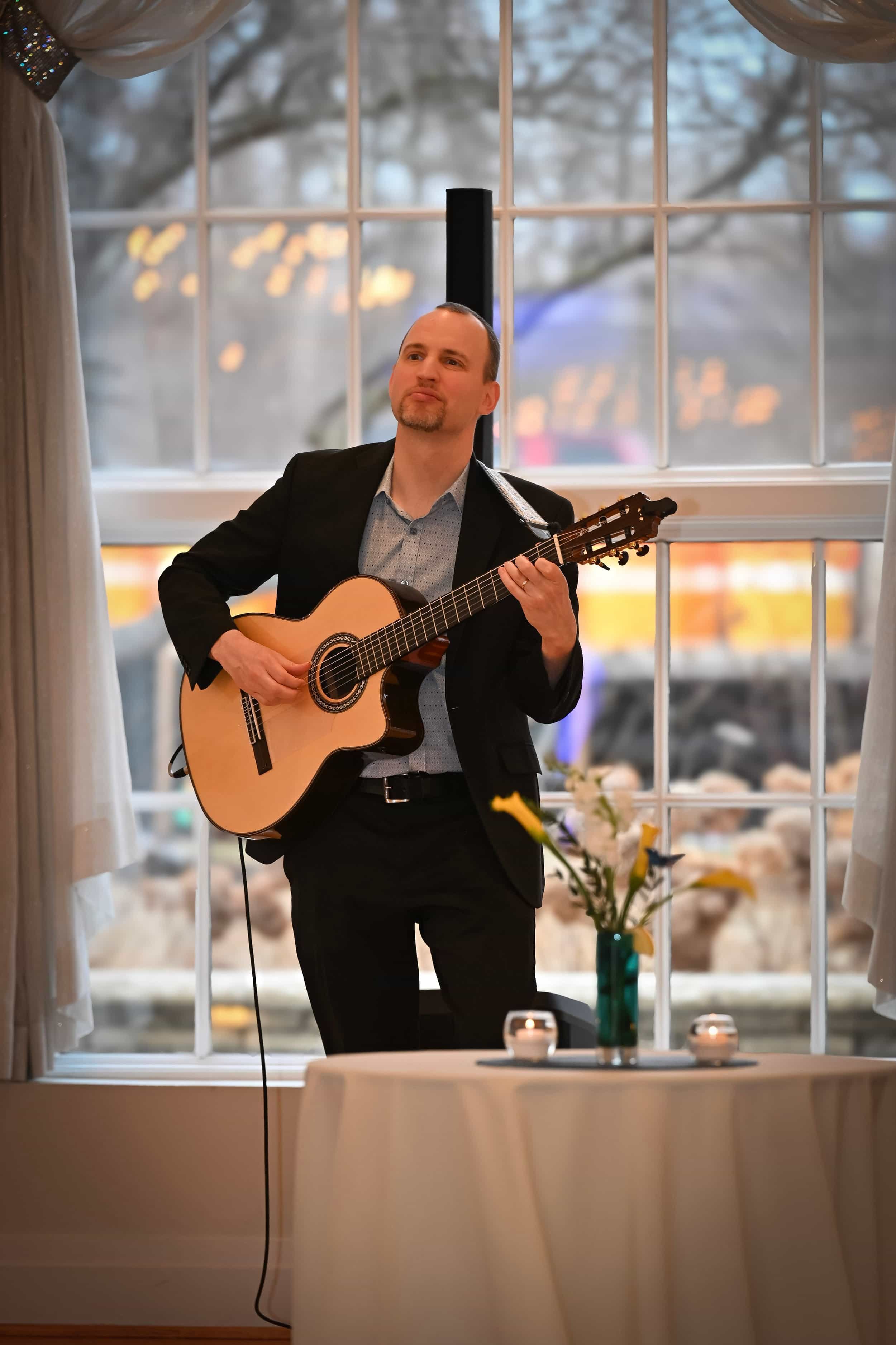 Smiling client or event host, professional photo