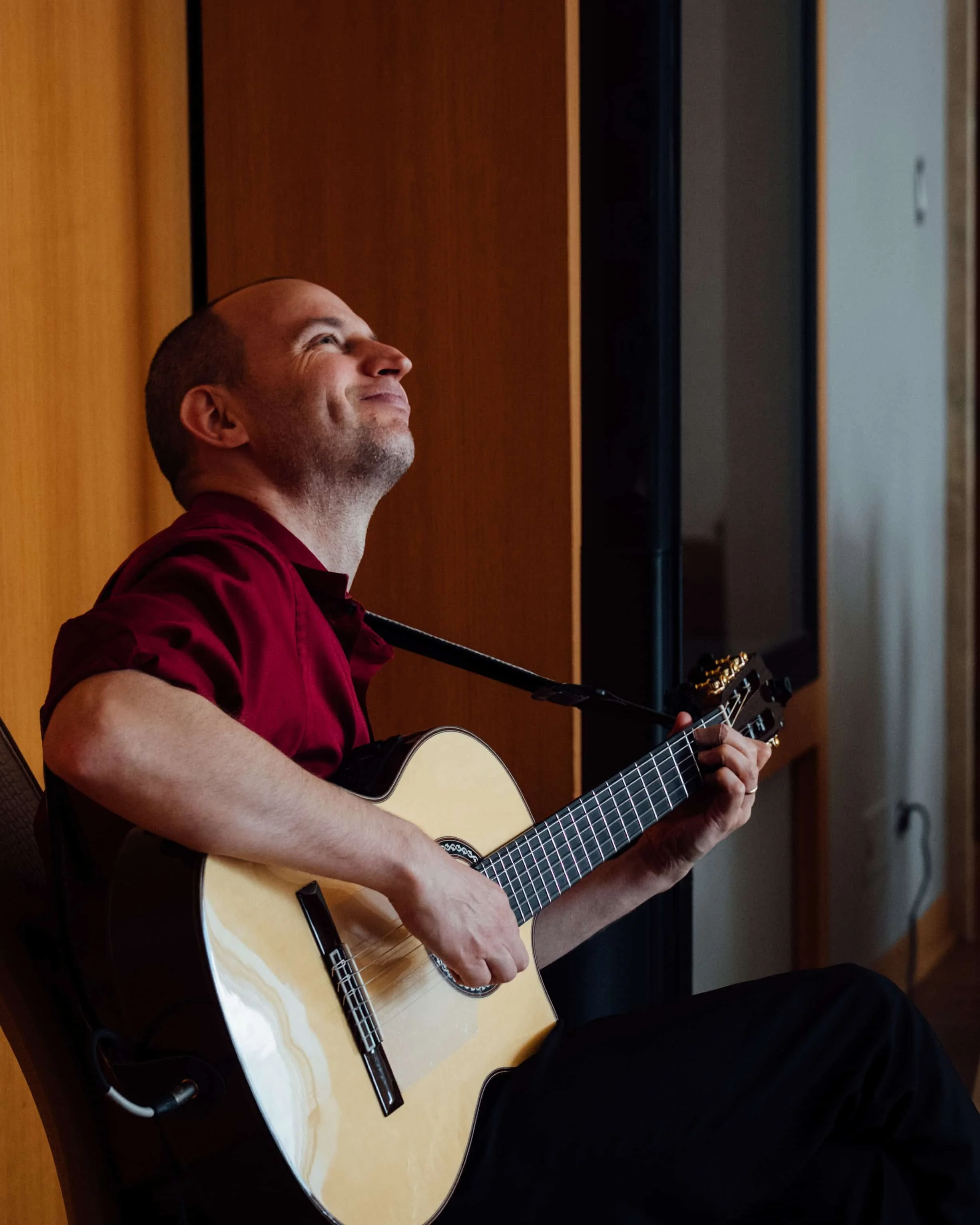 Corporate event client photo accompanying five-star testimonial