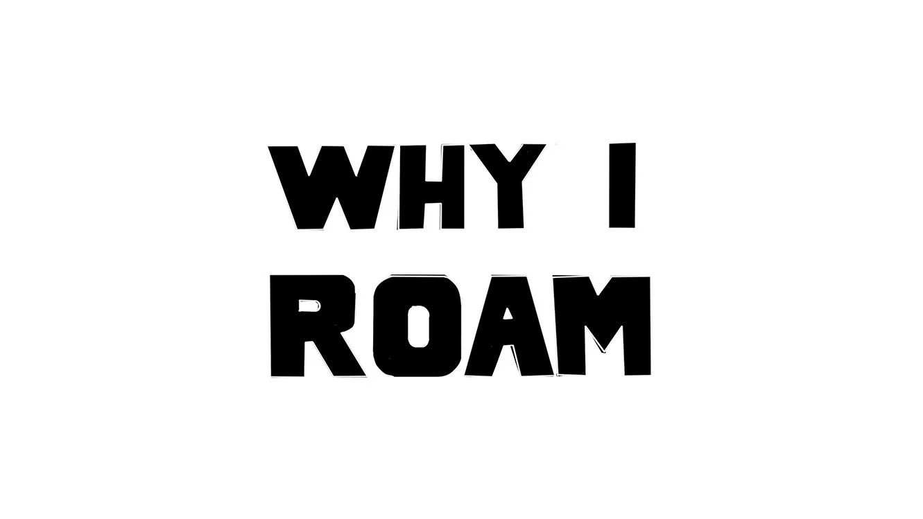“Why I Roam” Entry #4