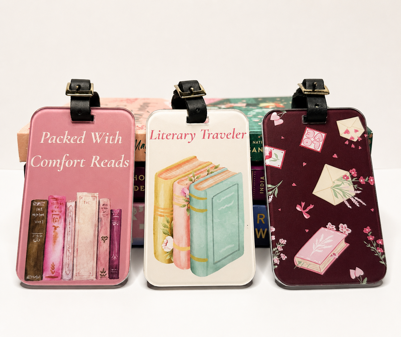Literary Luggage Tags | A Booklover’s Travel Accessory