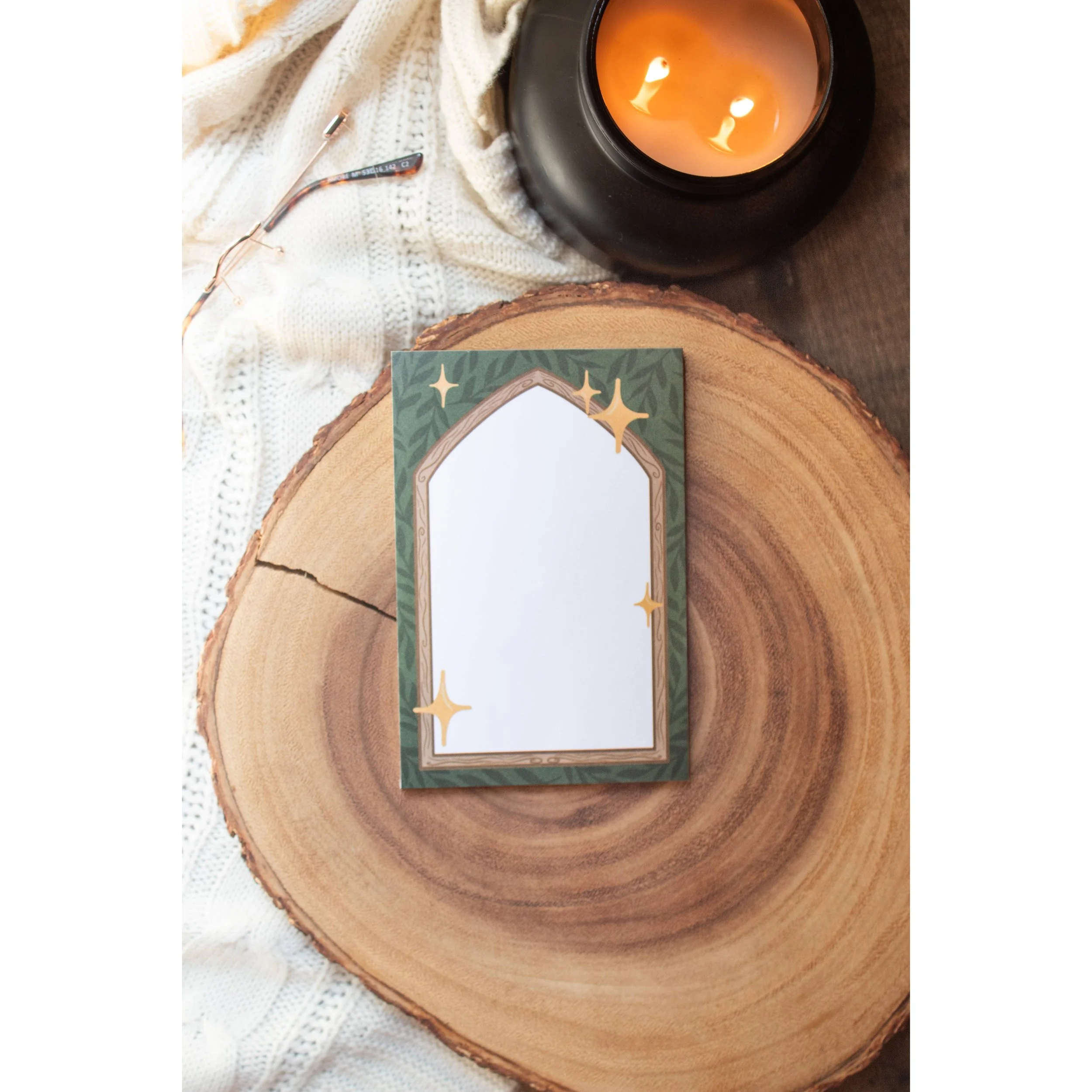Magical Archway Fantasy Notepad | Bookish Reader Notepad