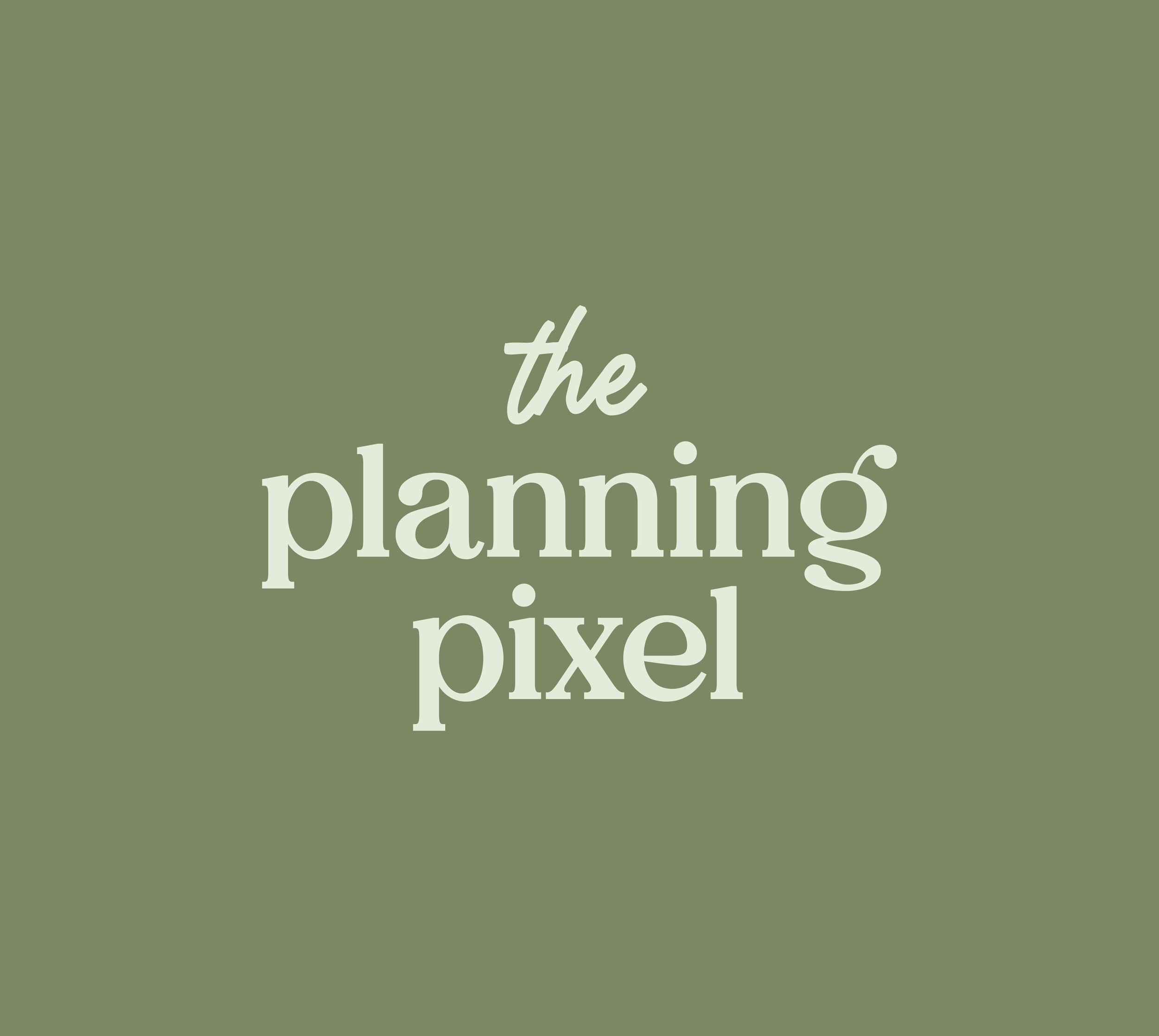 The Planning Pixel