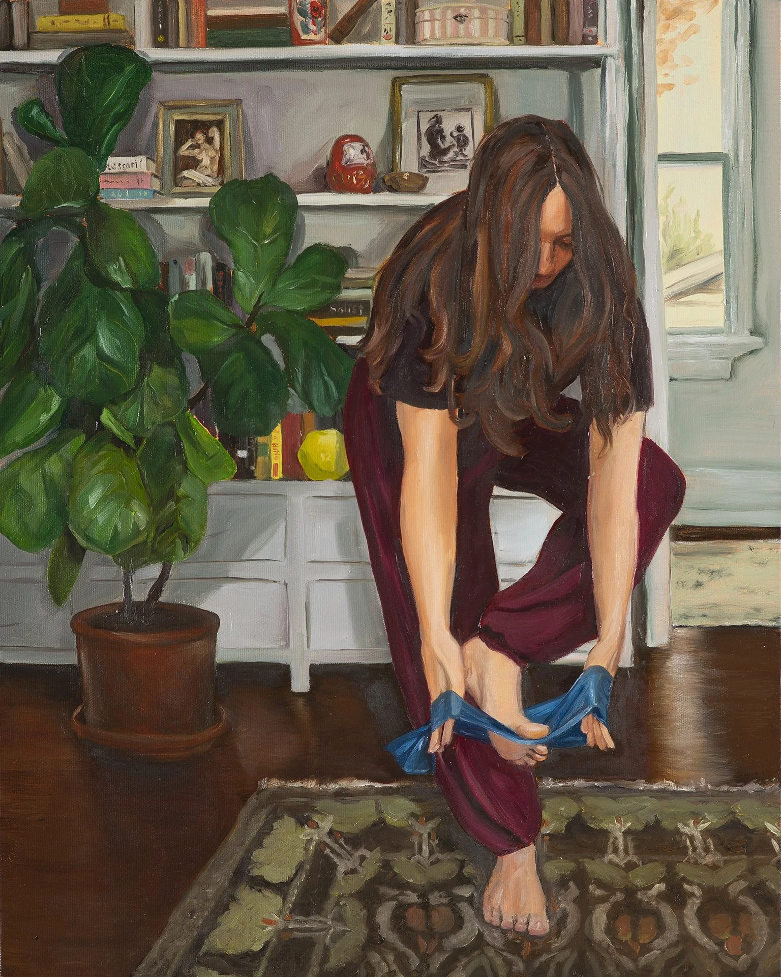 Resistance, 2026. Oil on canvas. 20 x 16 inches.