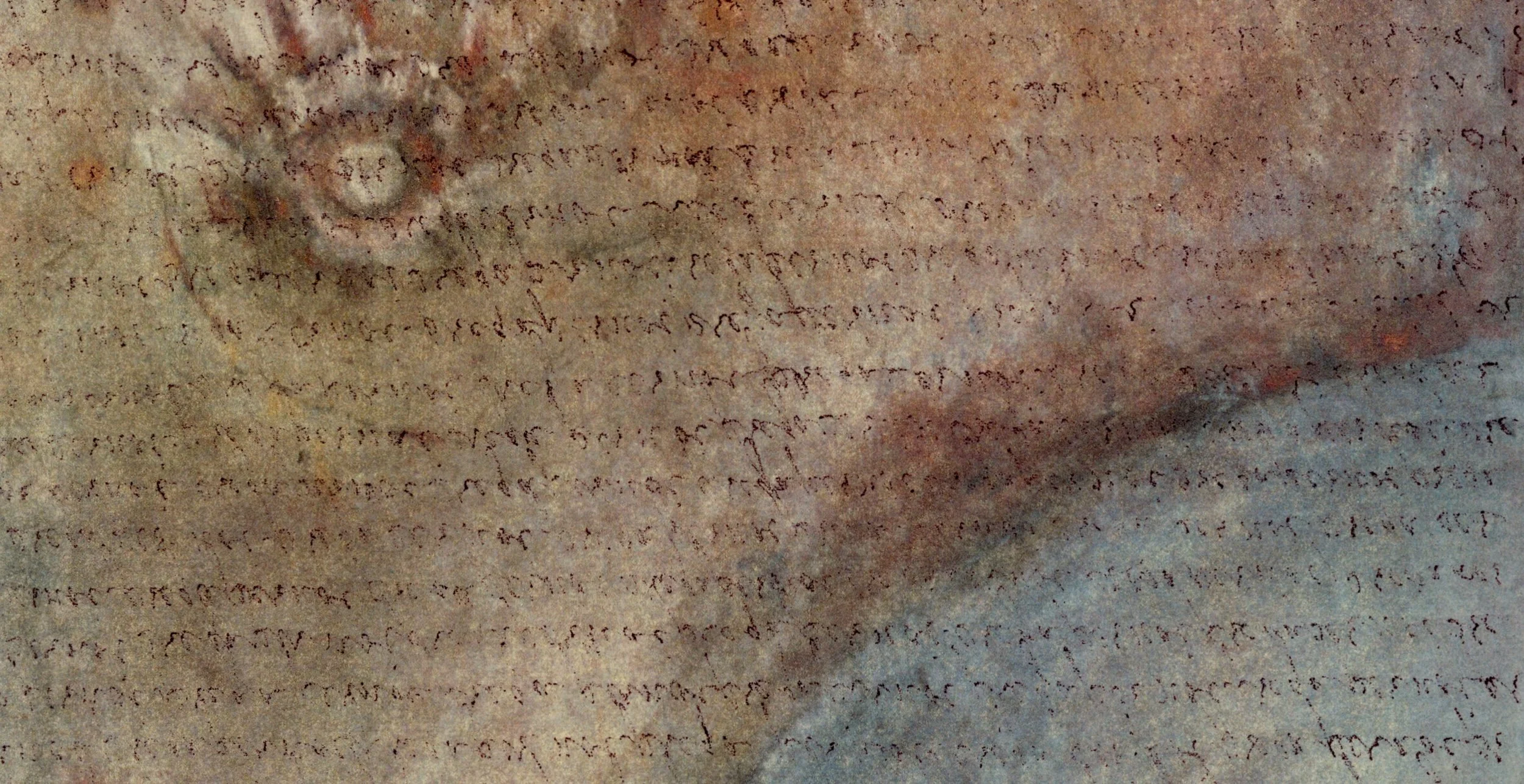 Prega Per Noi VII (detail)
Soft-ground etching, chine collé