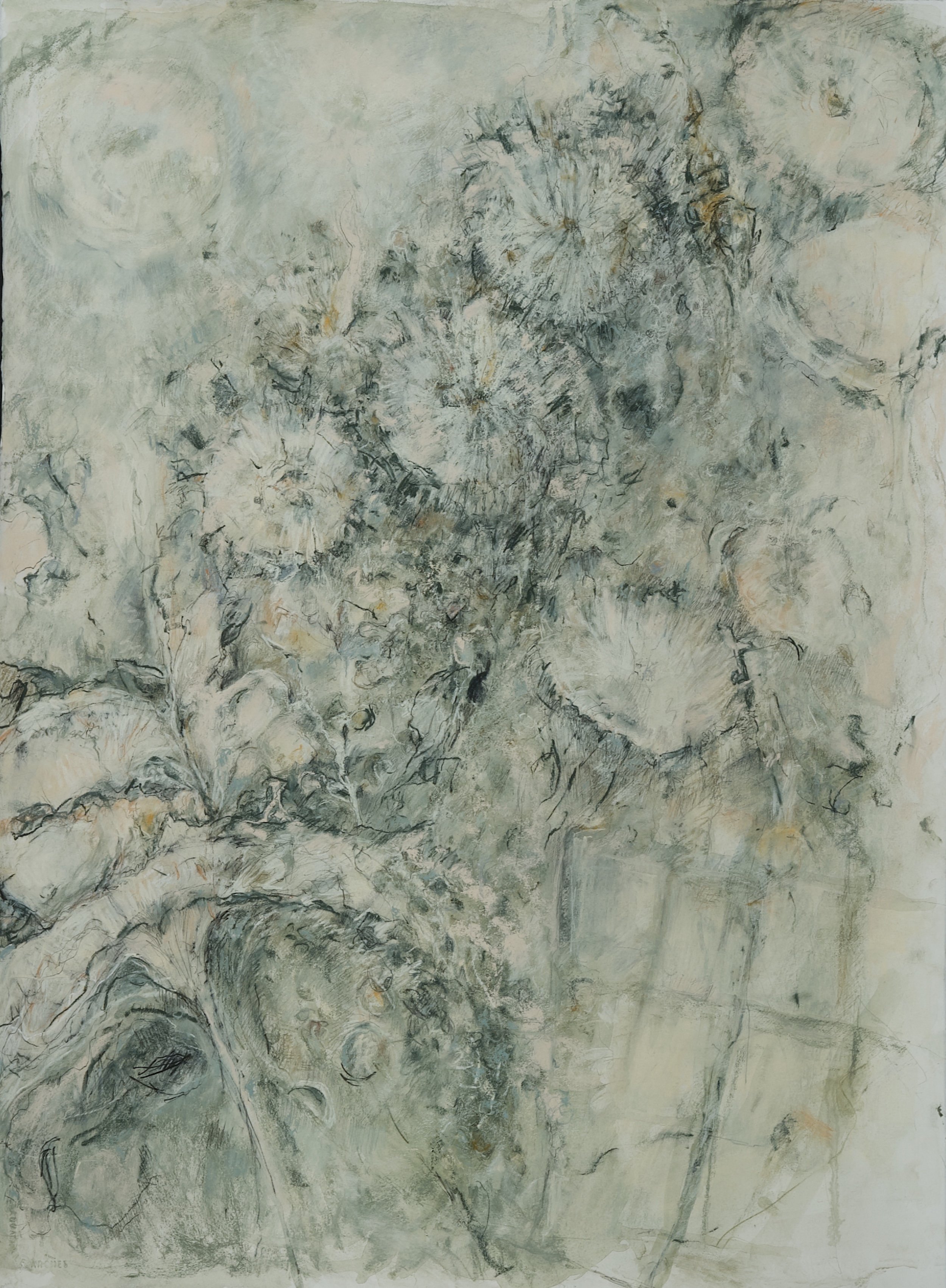 Summer's Last Breath
Pastel, 22.5" x 30.25" H, 2006