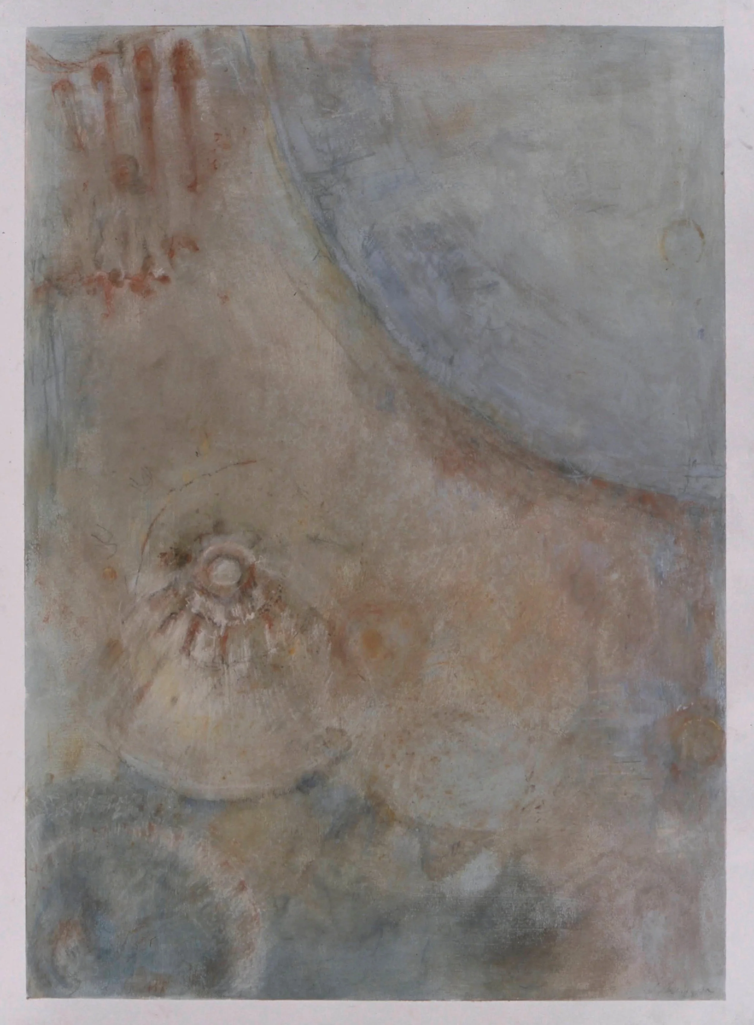 Excavation
Pastel, mixed media, 24" x  28" H, 2005