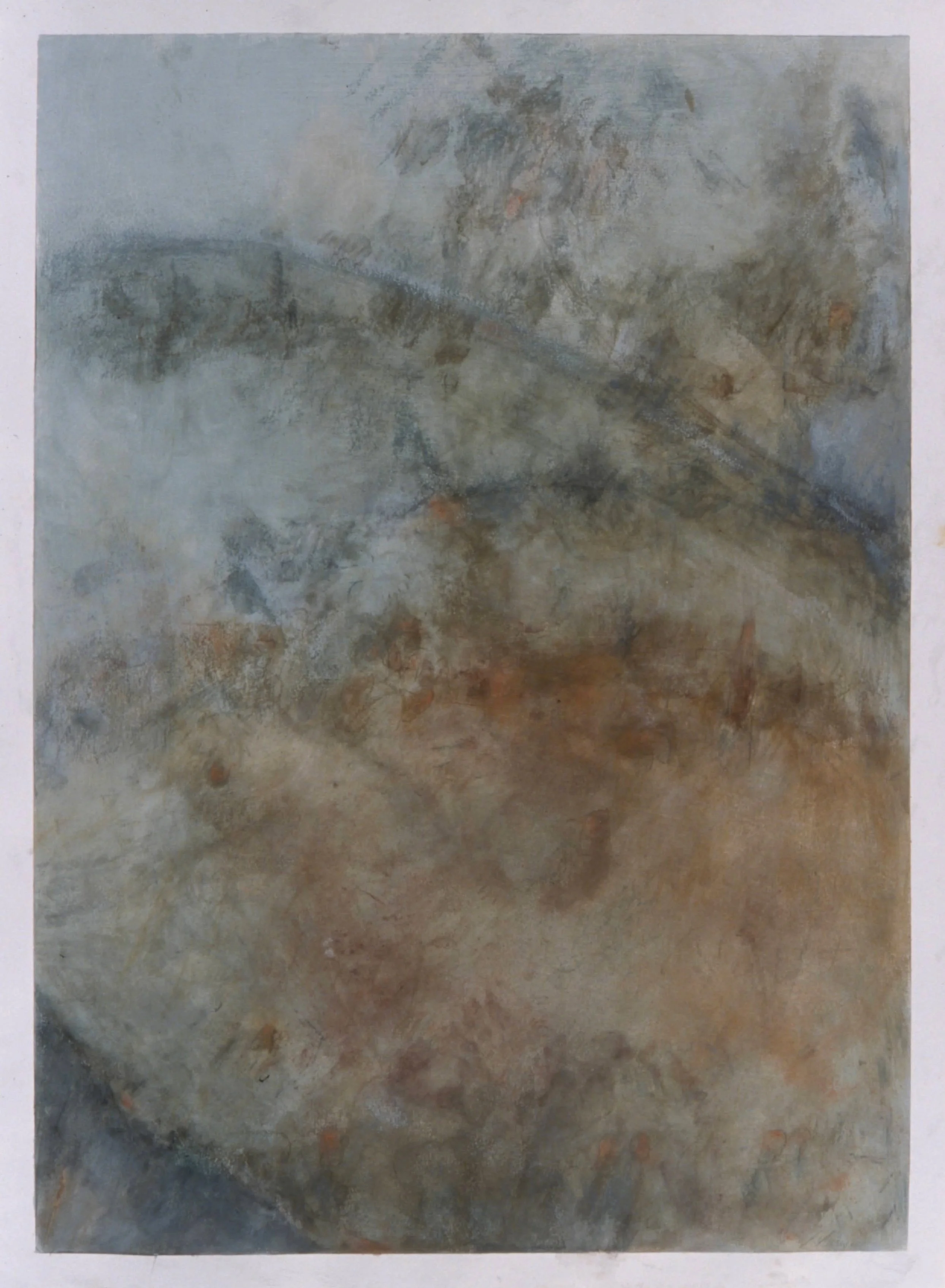 Residue
Pastel, 24" x  28" H, 2005