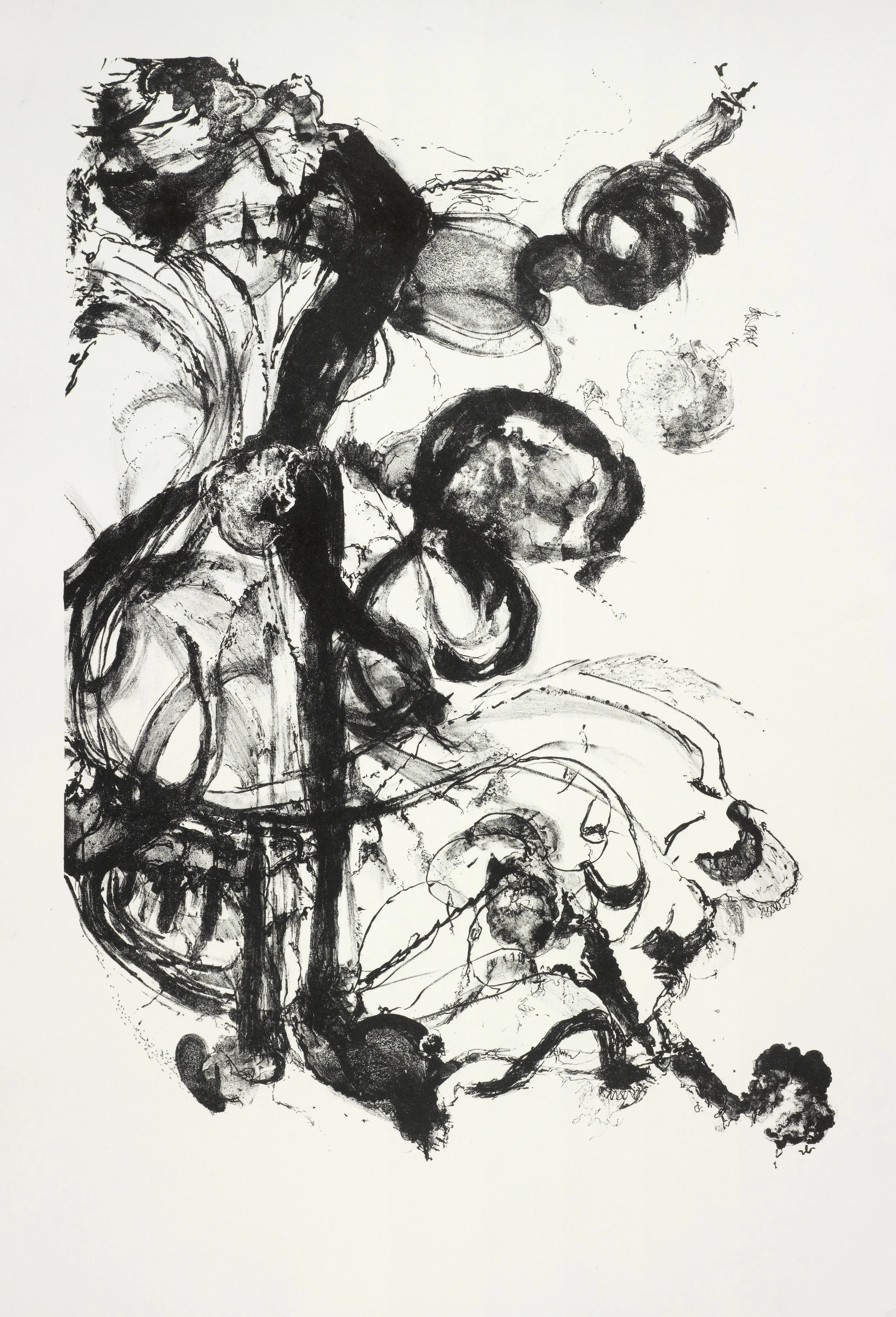 Howling Mountain
Lithograph, 21" x 31" H, 2009