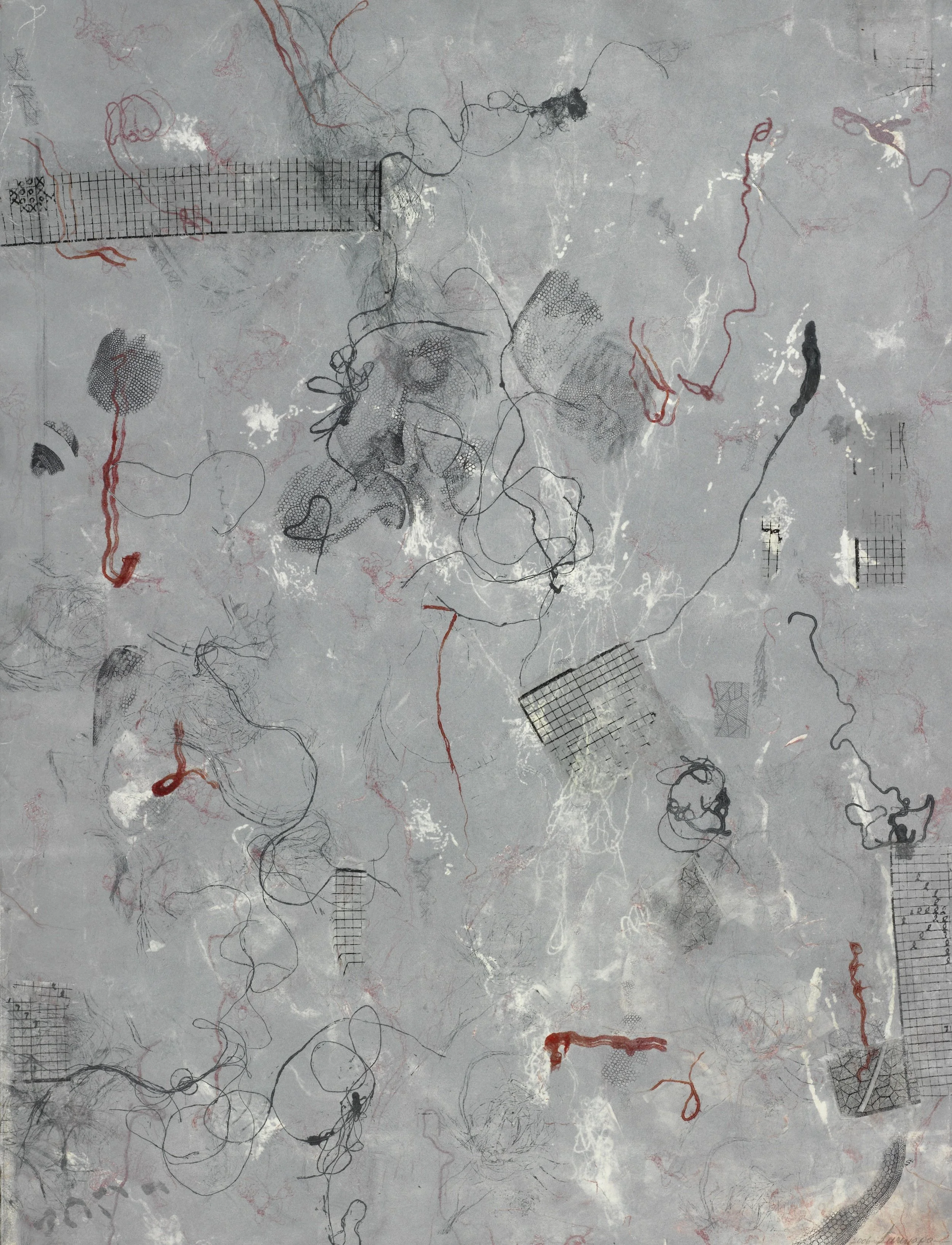 Infiltrate – Good Patient Tracking
Monotype, 20" x 26.25” H, 2006