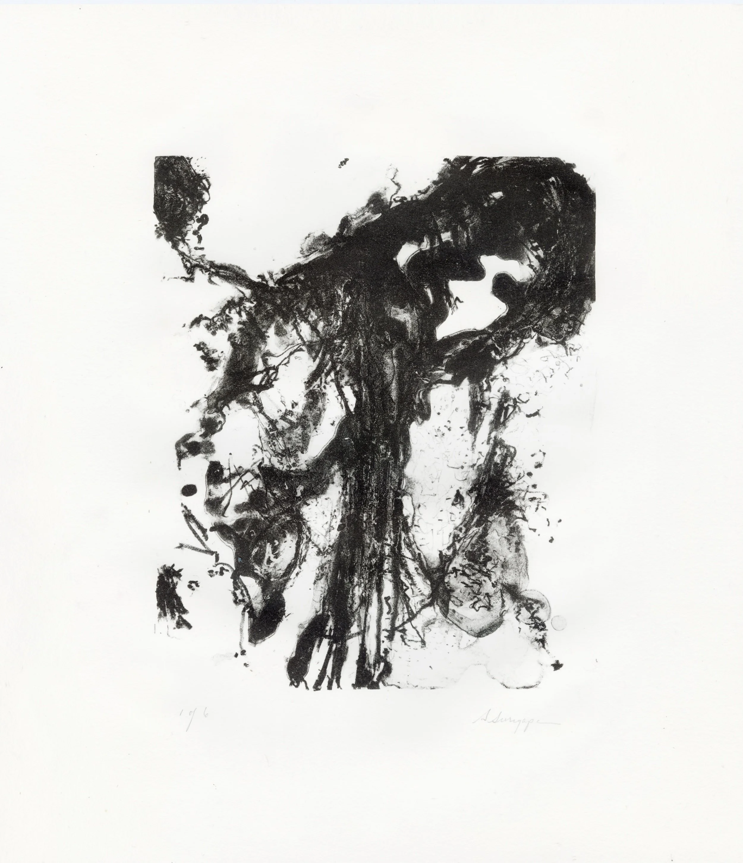 Sky Mountain
Lithograph, 13" x 15" H, 2010