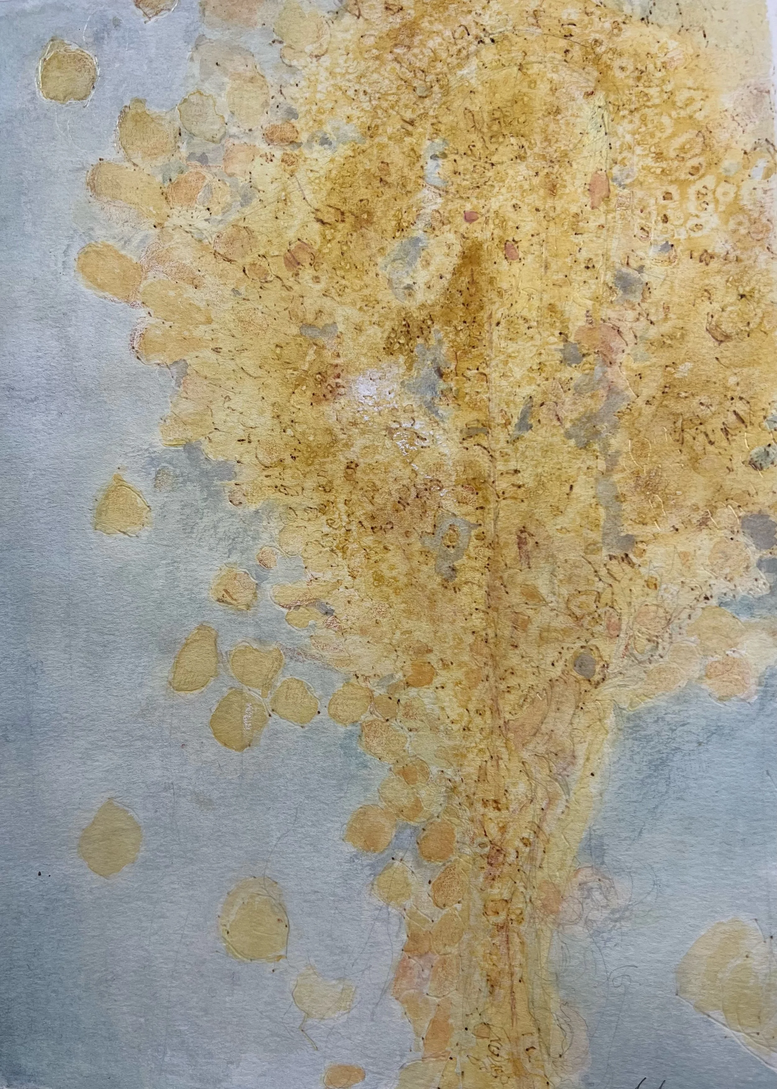 Pollination II
Watercolor, 8.25" x 11.25" H, 2021