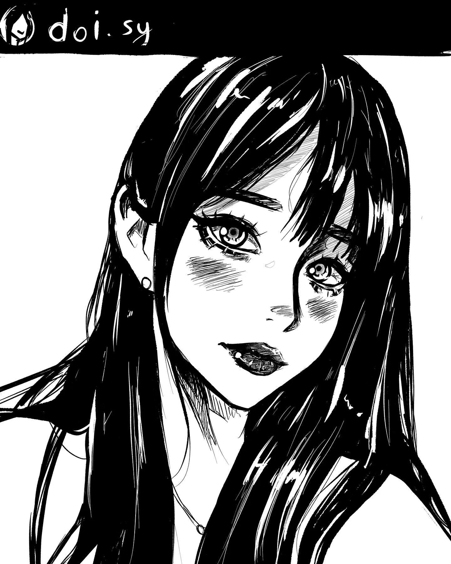 Model: @doi.sy 

I created this account to help me get rid of my hesitancy when I upload a drawing but I still feel it a lot&hellip; 🥲🥲

#drawing #art