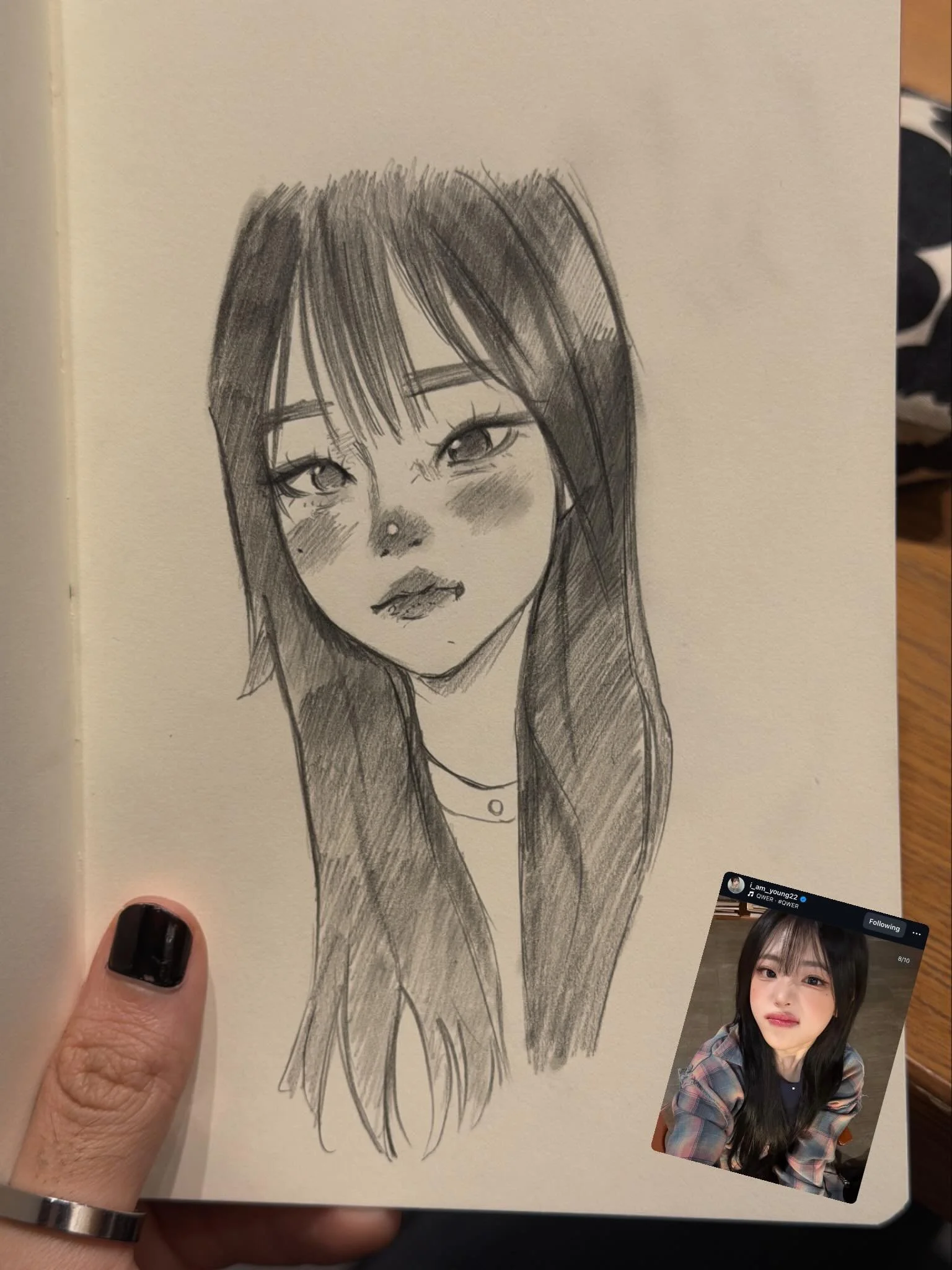 @i_am_young22 👀✌️

&hellip;&hellip;&hellip;\(;-;)/&hellip;&hellip;&hellip;&hellip;&hellip;
#drawing #illustration #kpopdrawing #idol #qwer