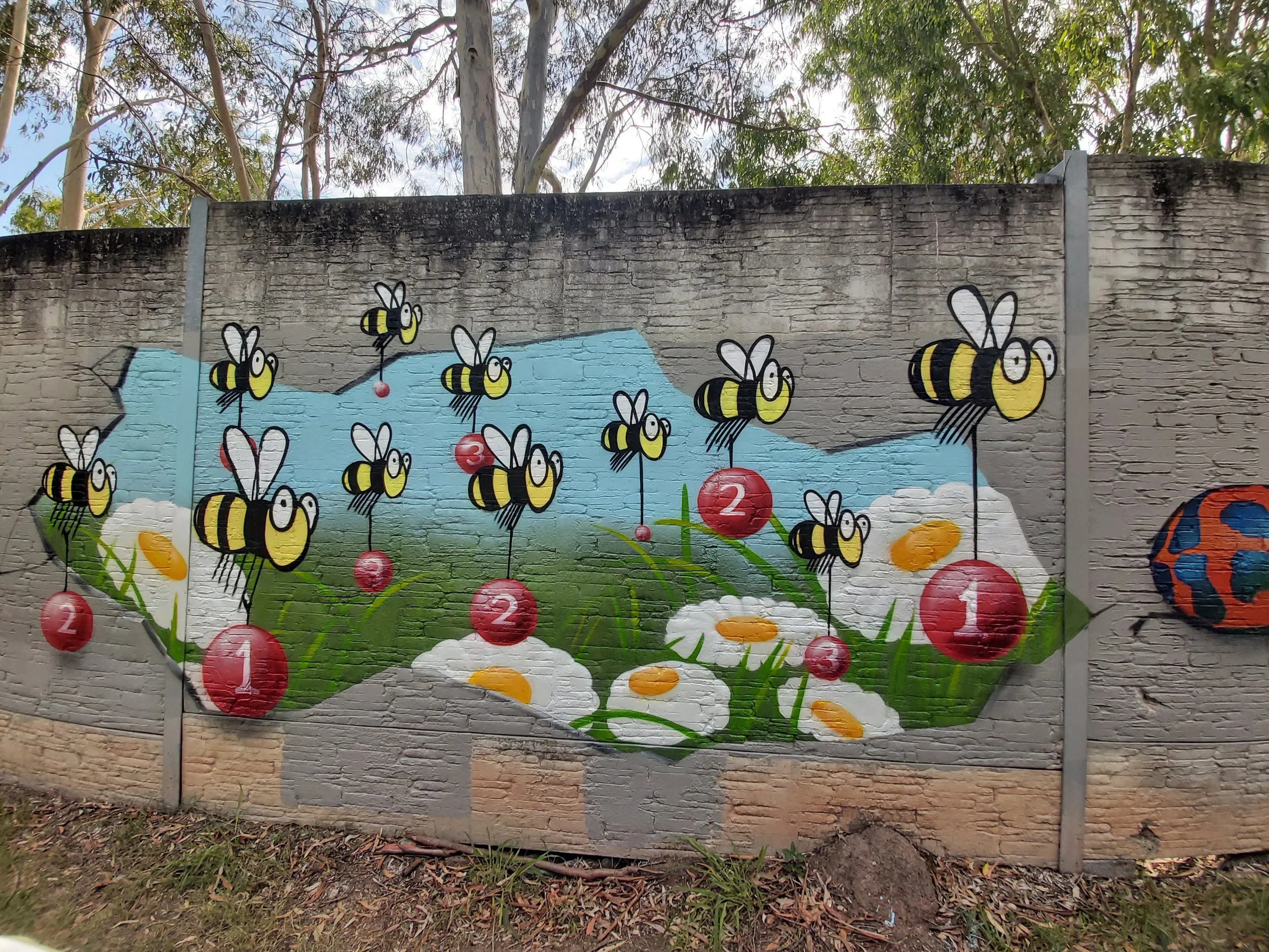 Mural at Trinder Park