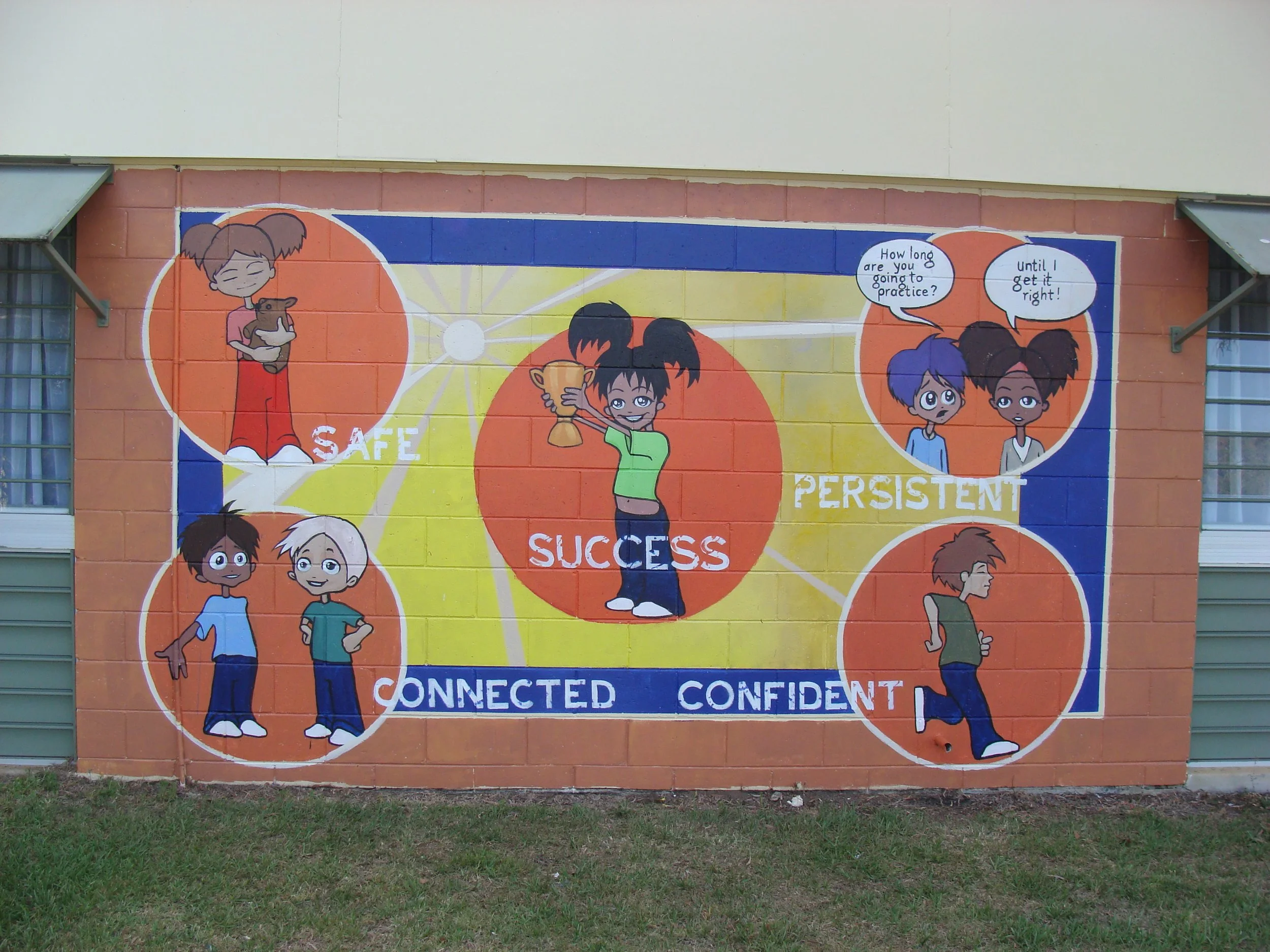 Mural at Berrinba Primary School