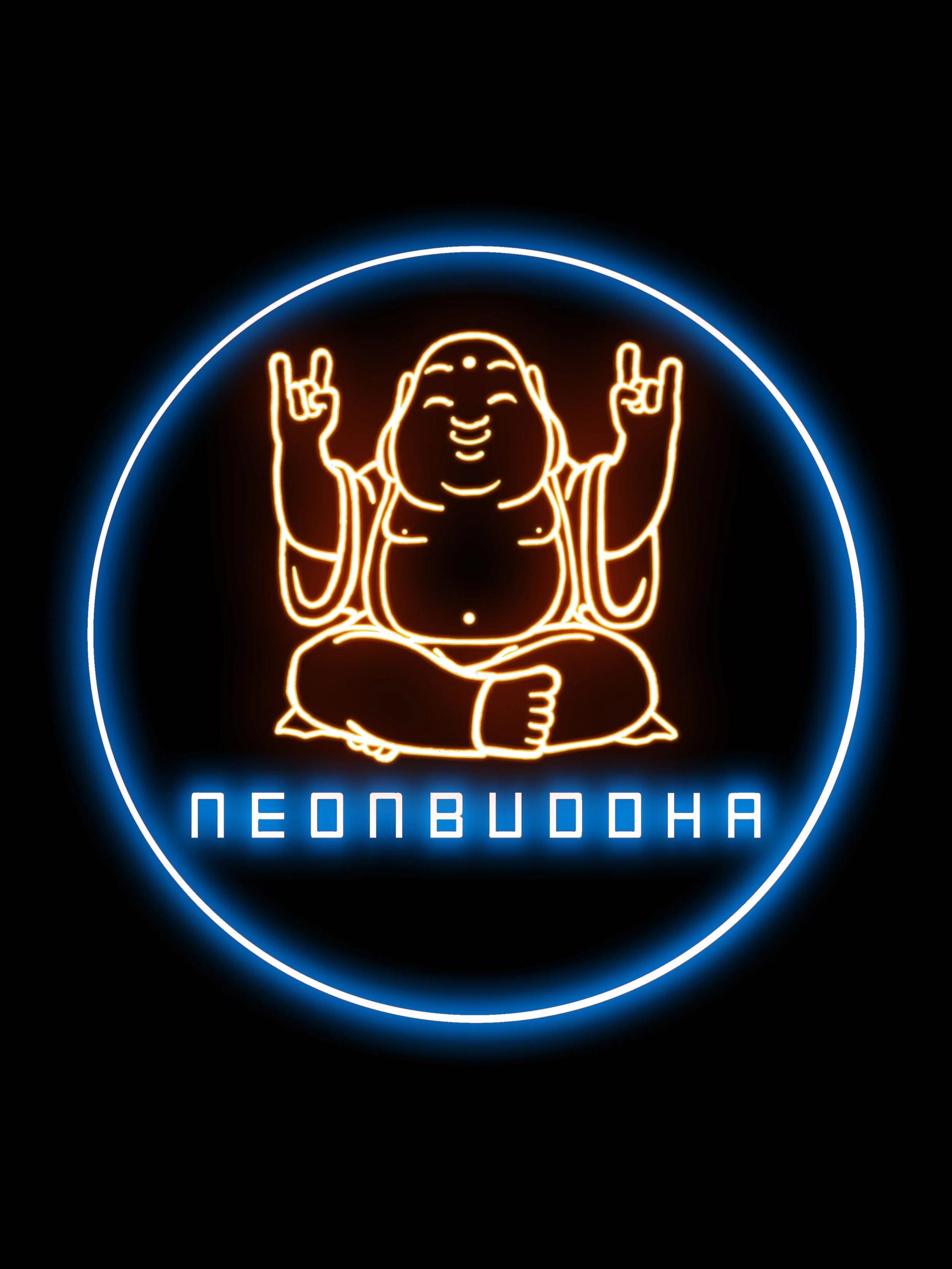NeonBuddha logo design