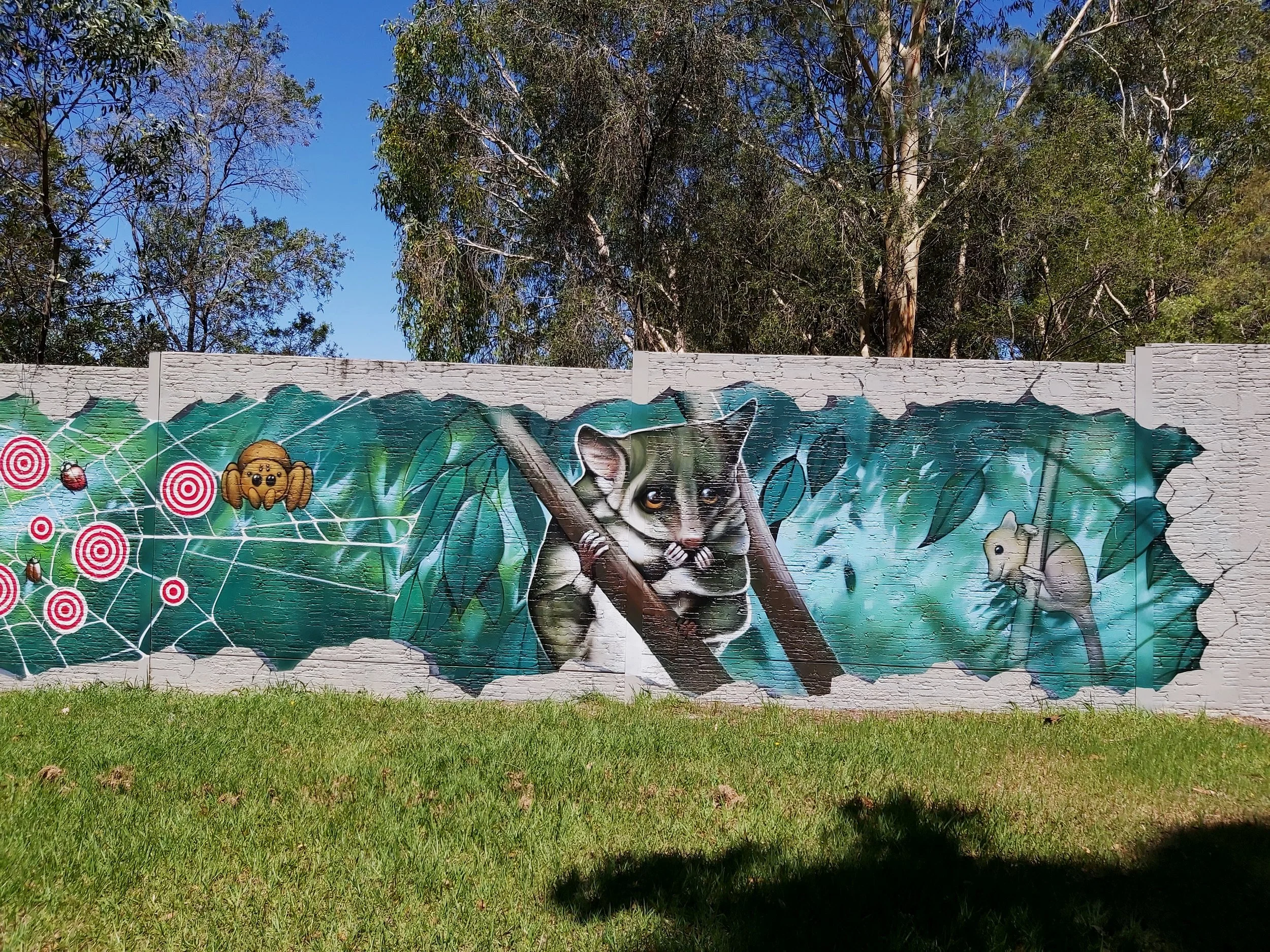 Mural at Trinder Park