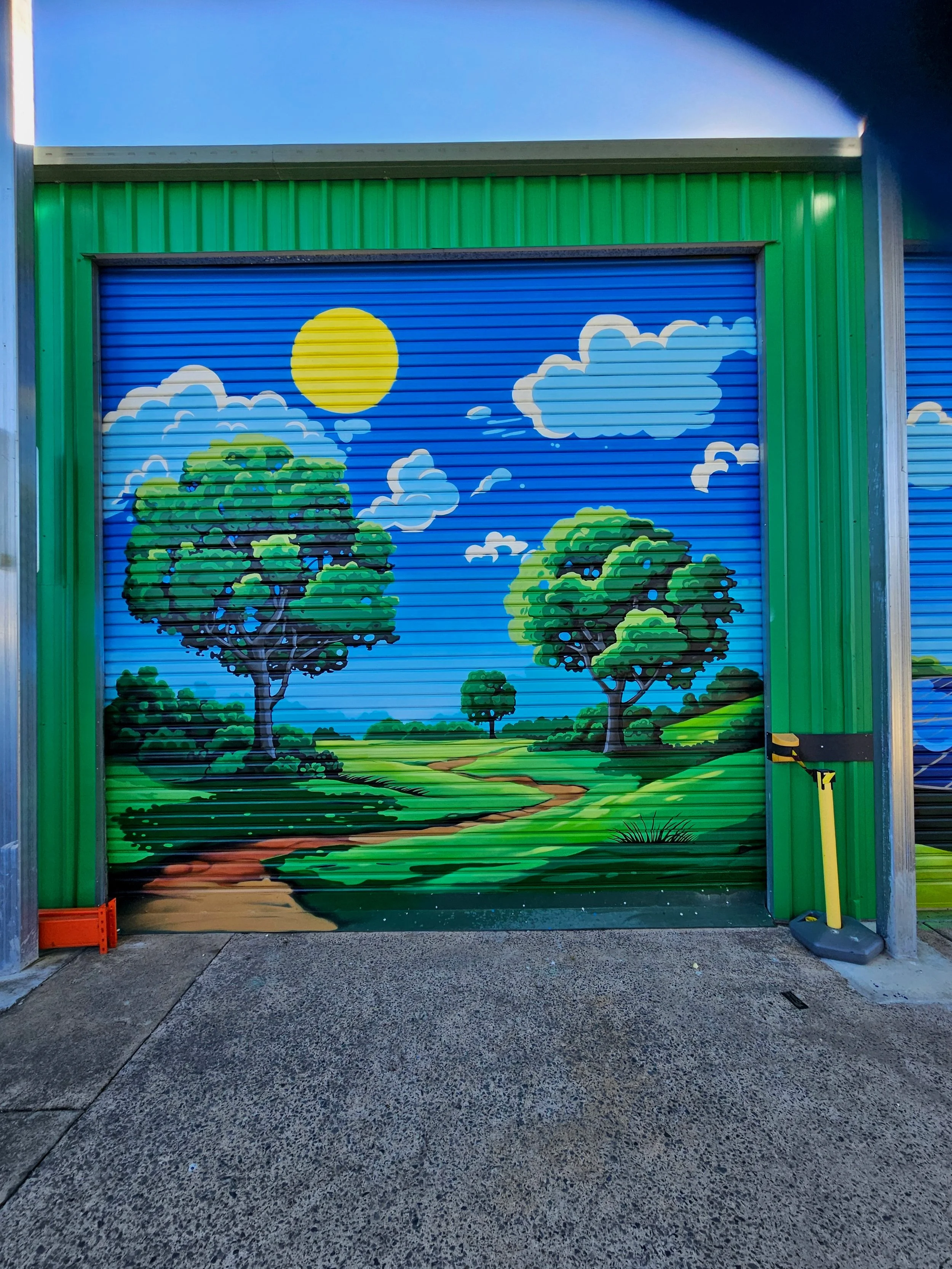 Electric vehicle charging station at the Logan City Council