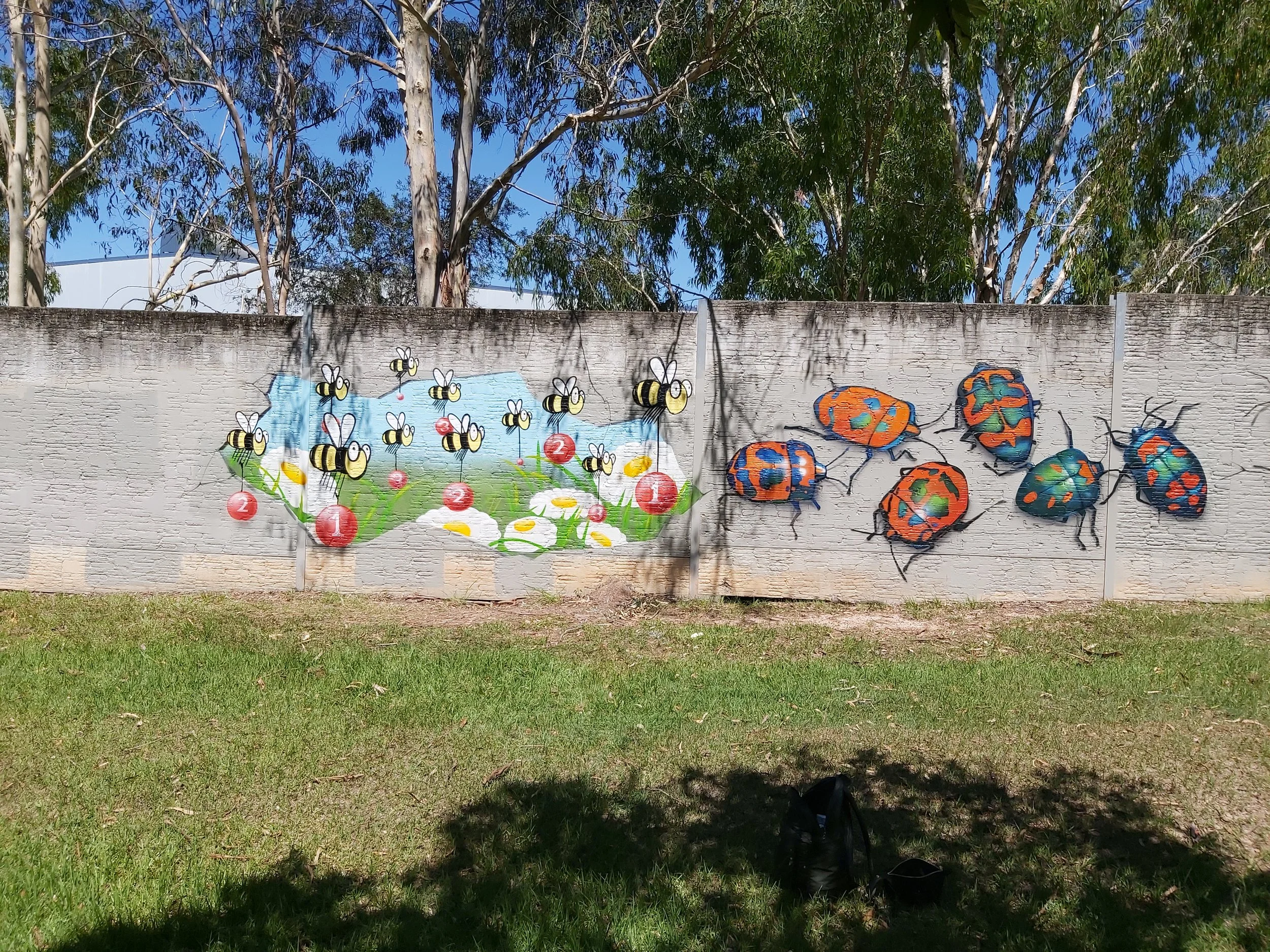 Mural at Trinder Park