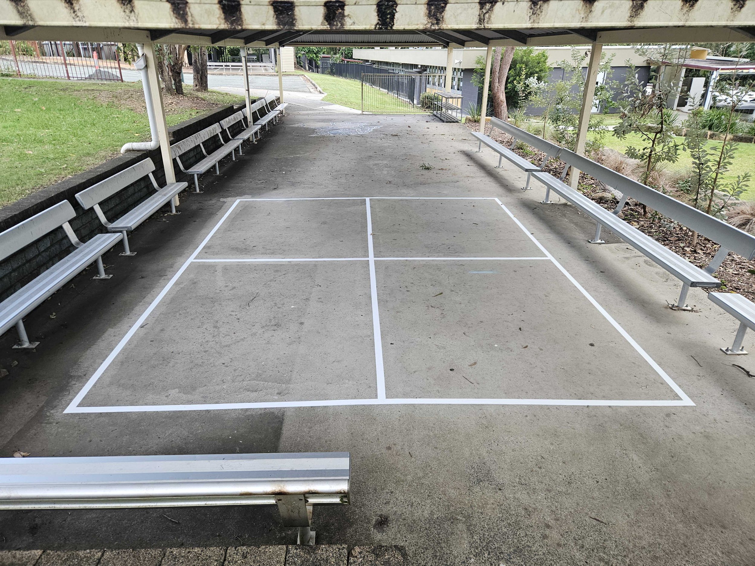 Handball court at Kimberley Park State School