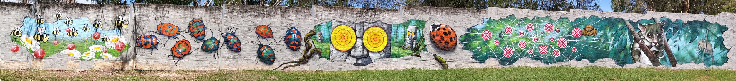 Mural at Trinder Park