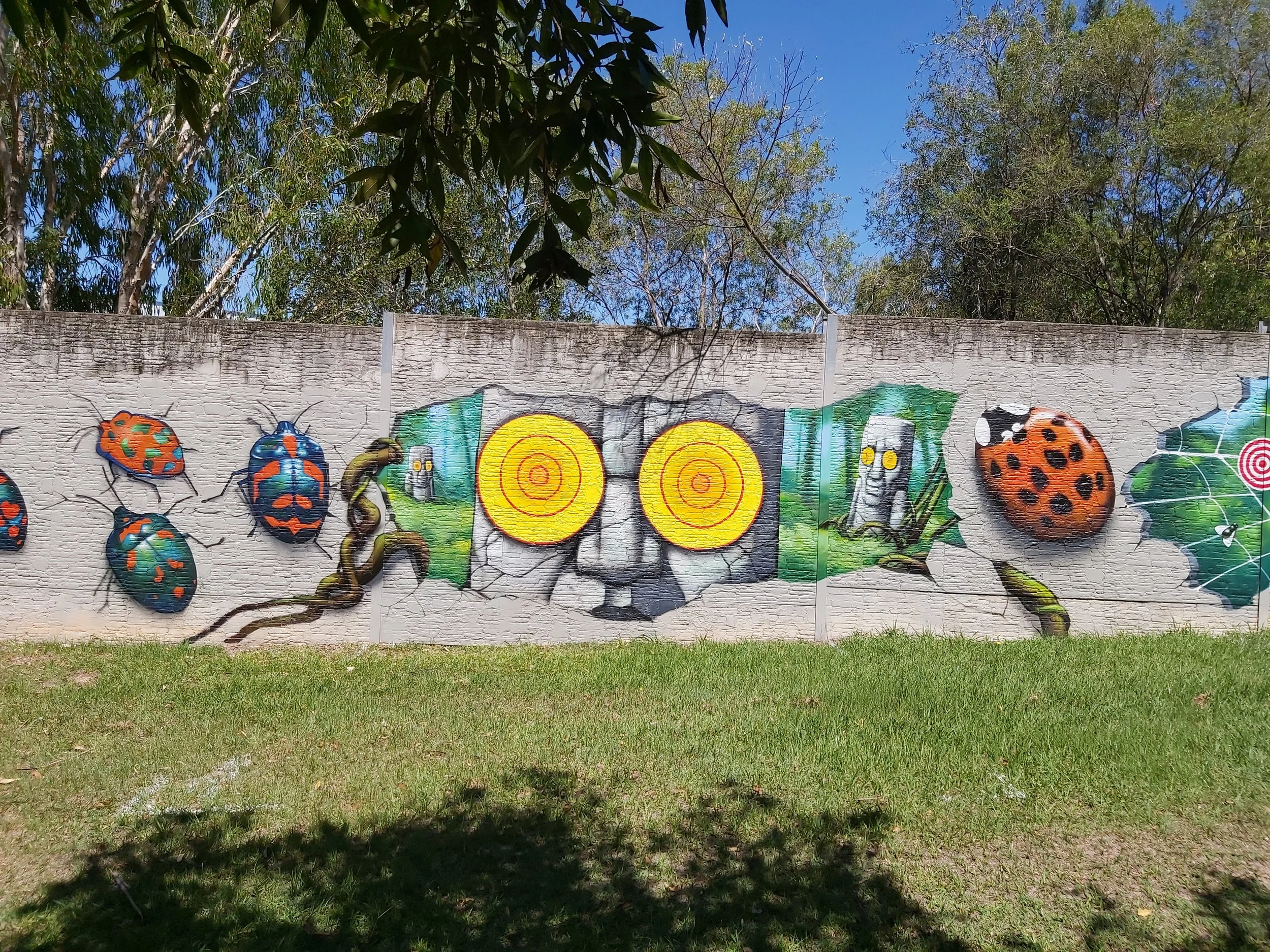 Mural at Trinder Park